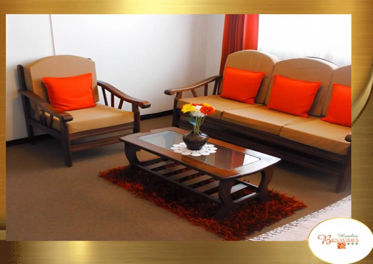 Living room in Hotel Benavides