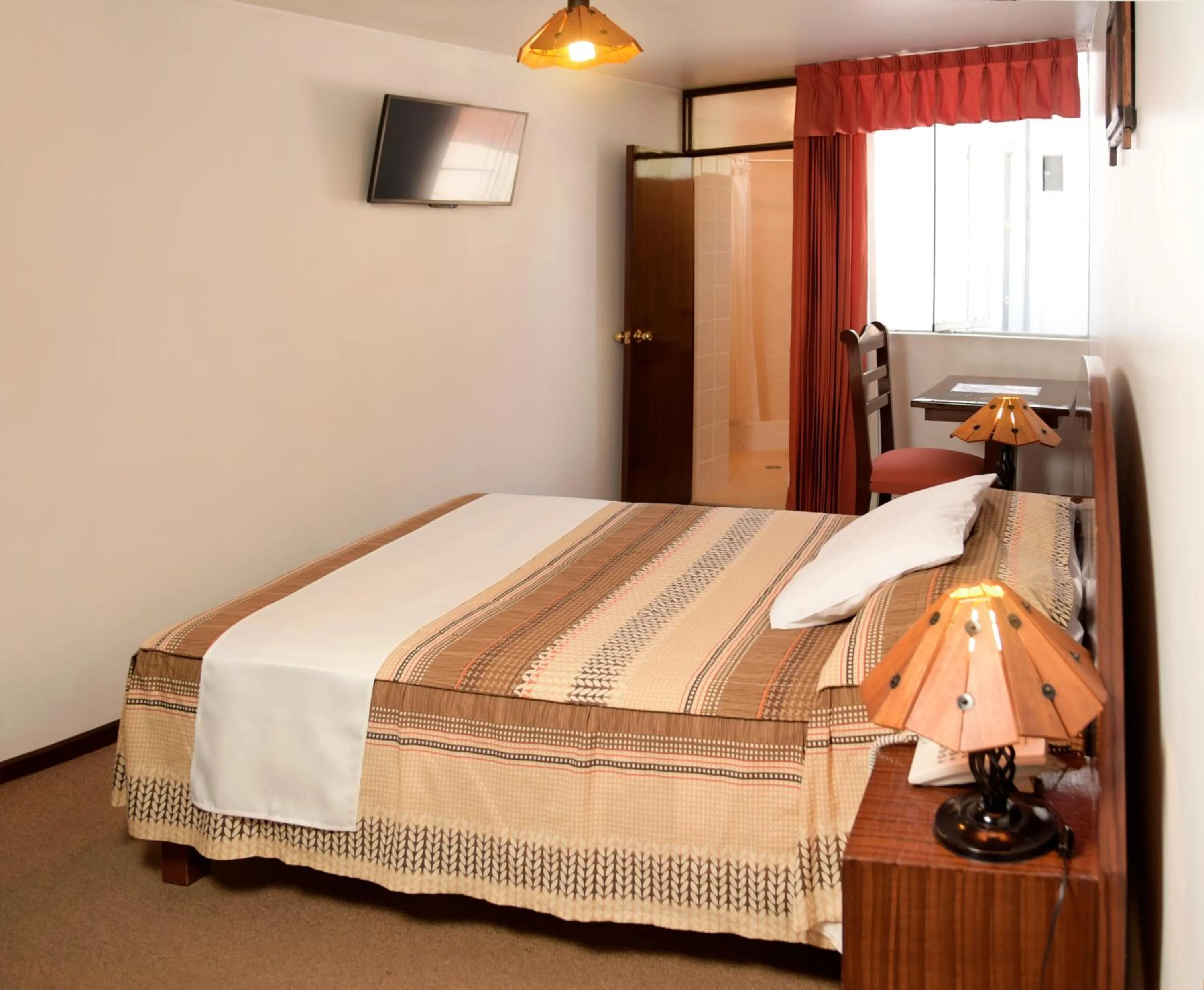 Bed in Hotel Benavides