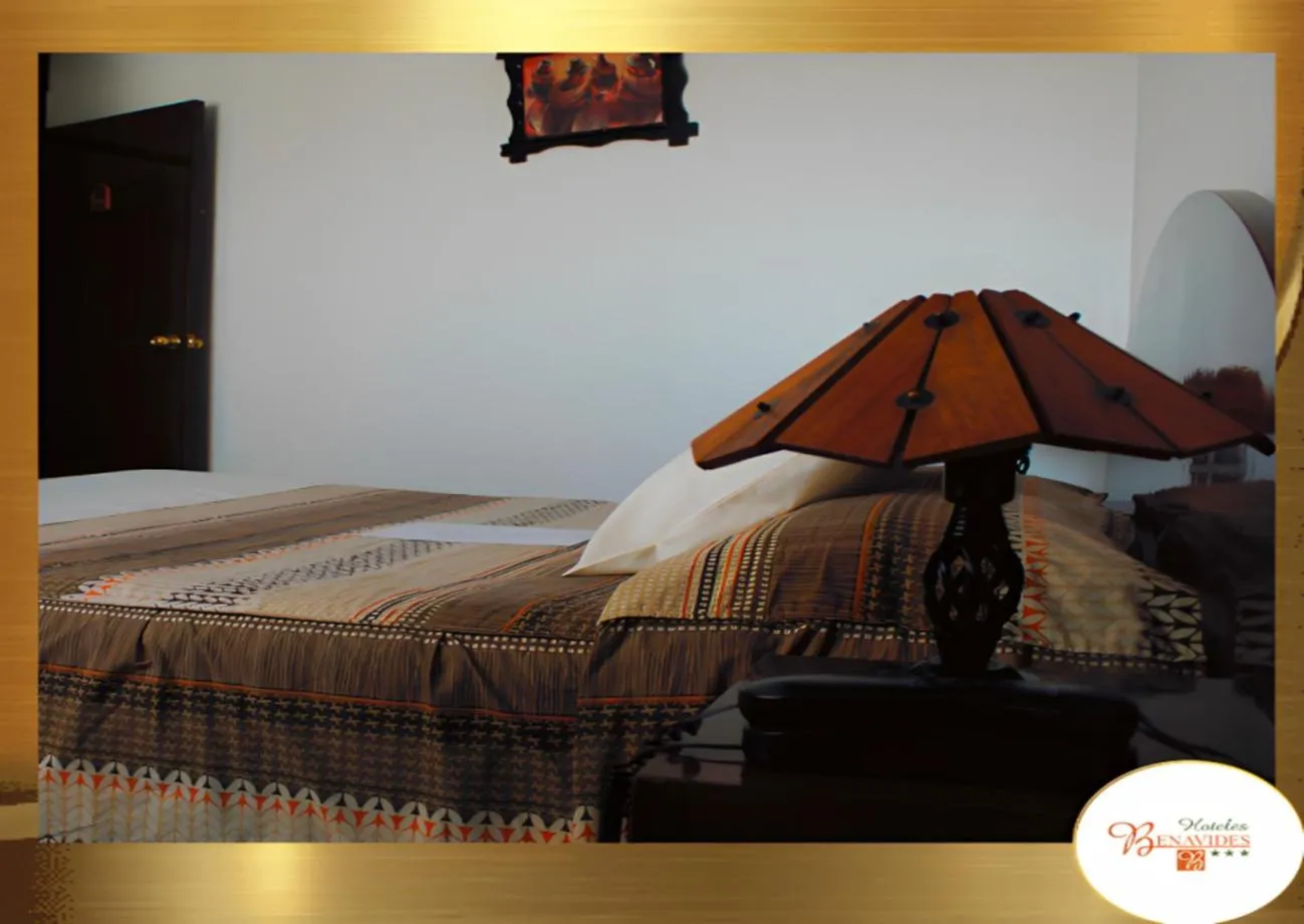 Bed in Hotel Benavides