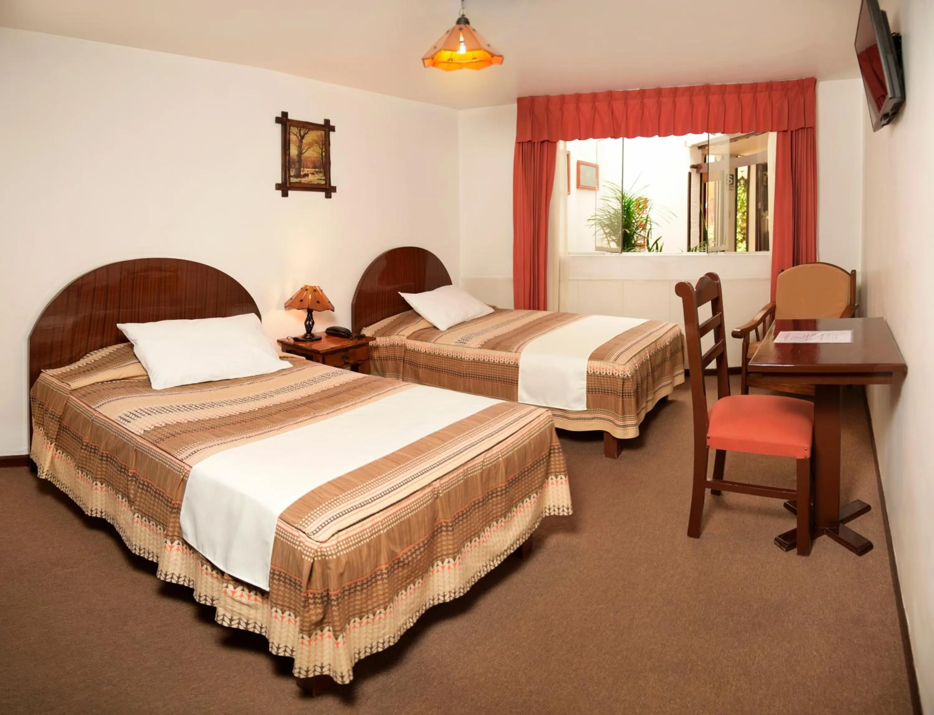 Bed in Hotel Benavides