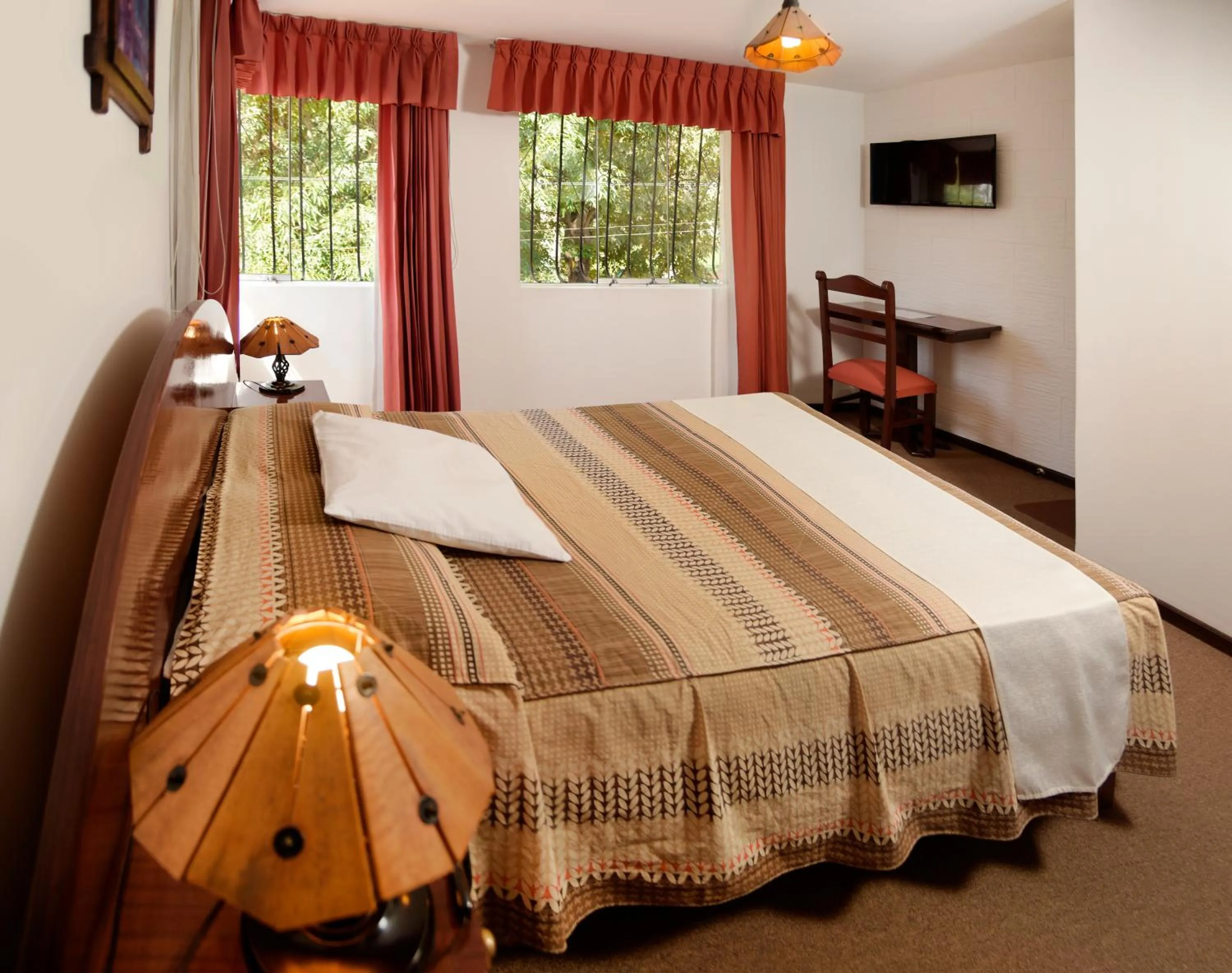 Bed in Hotel Benavides