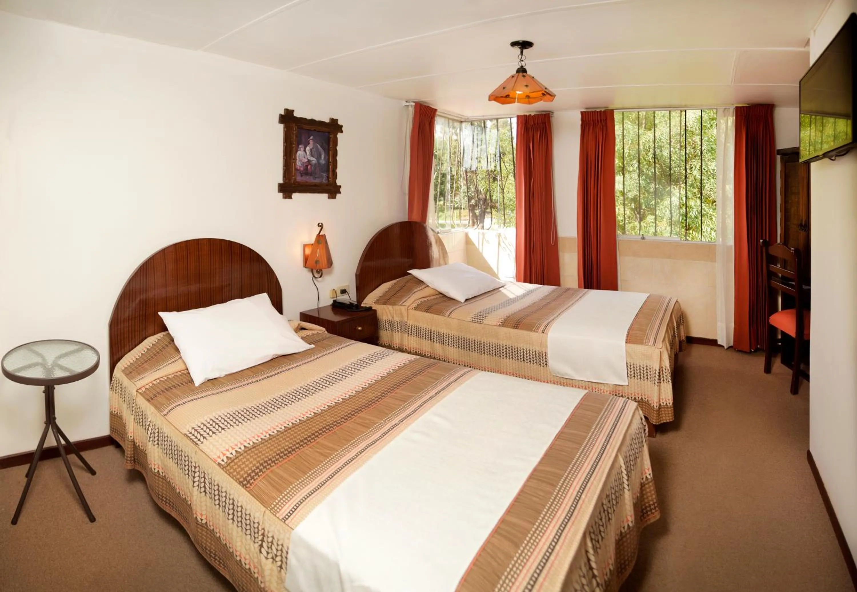 Bed in Hotel Benavides