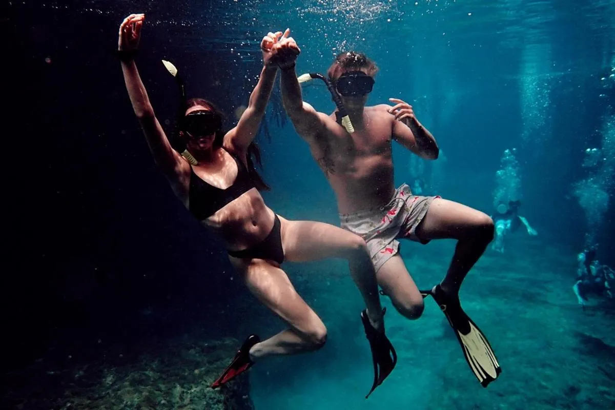 Snorkeling in Alea Tulum