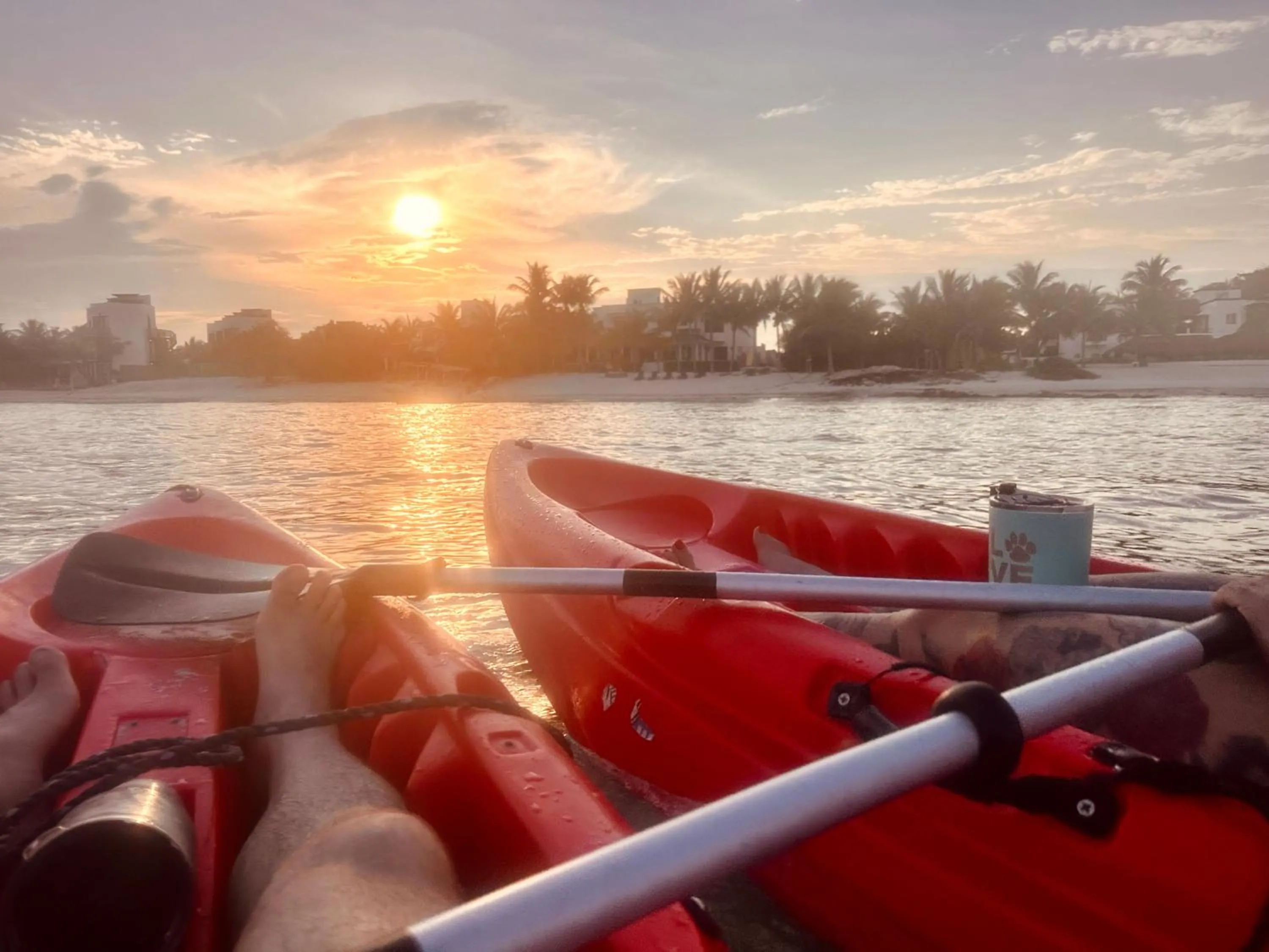 Canoeing in Alea Tulum