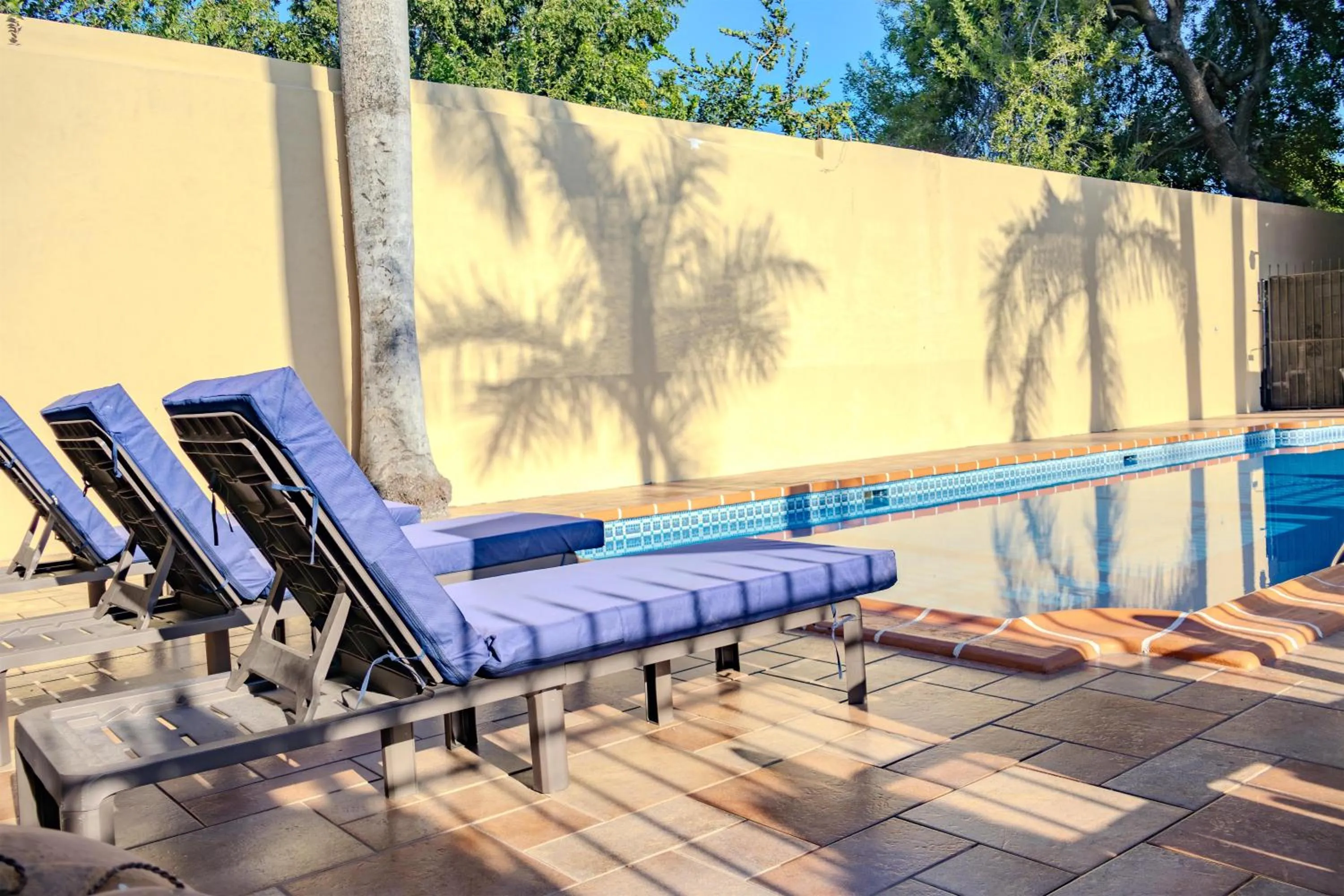Pool view in Best Western Hotel Plaza Matamoros