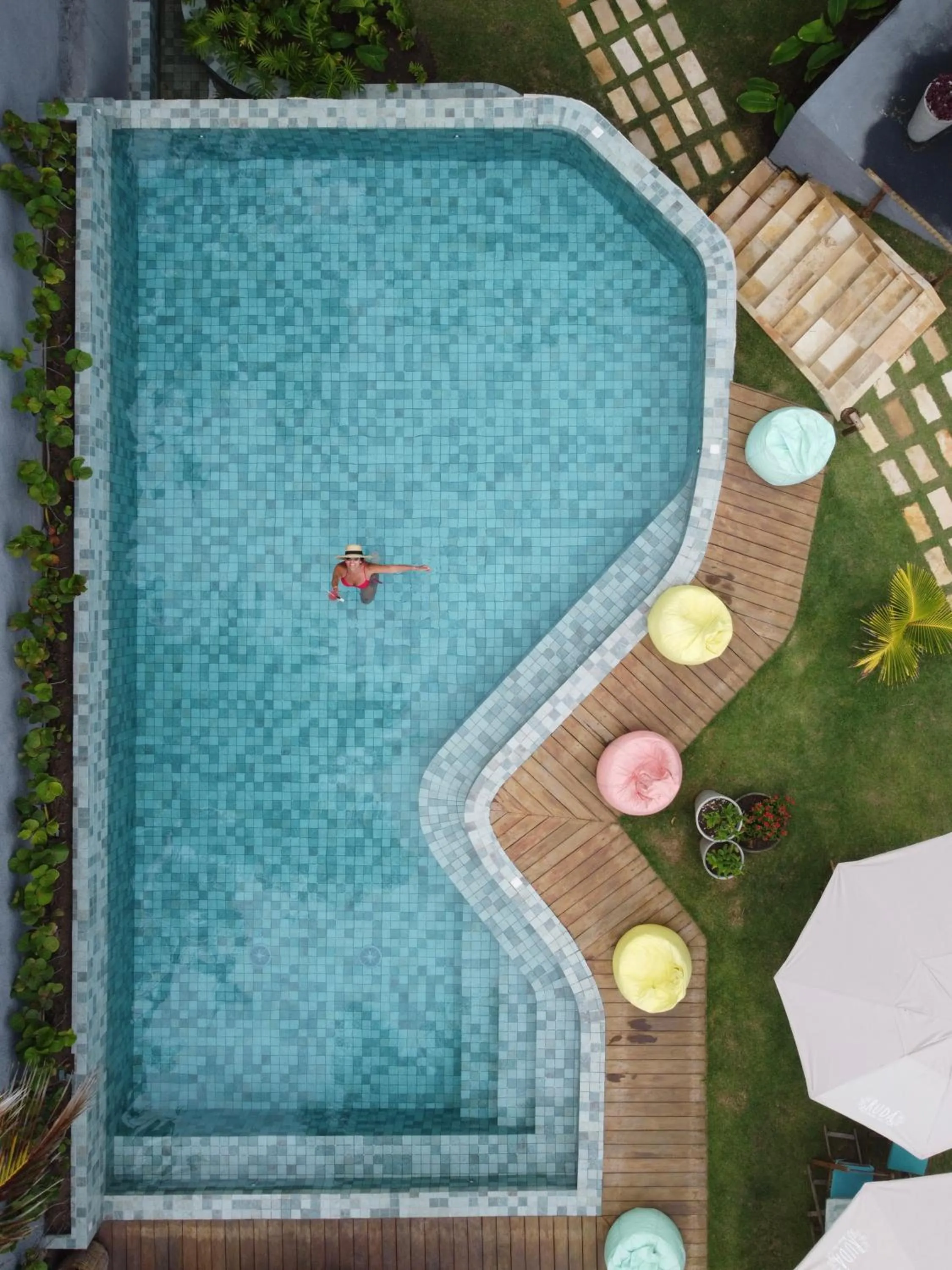 Pool view in Rudá Boutique Hotel Porto de Galinhas