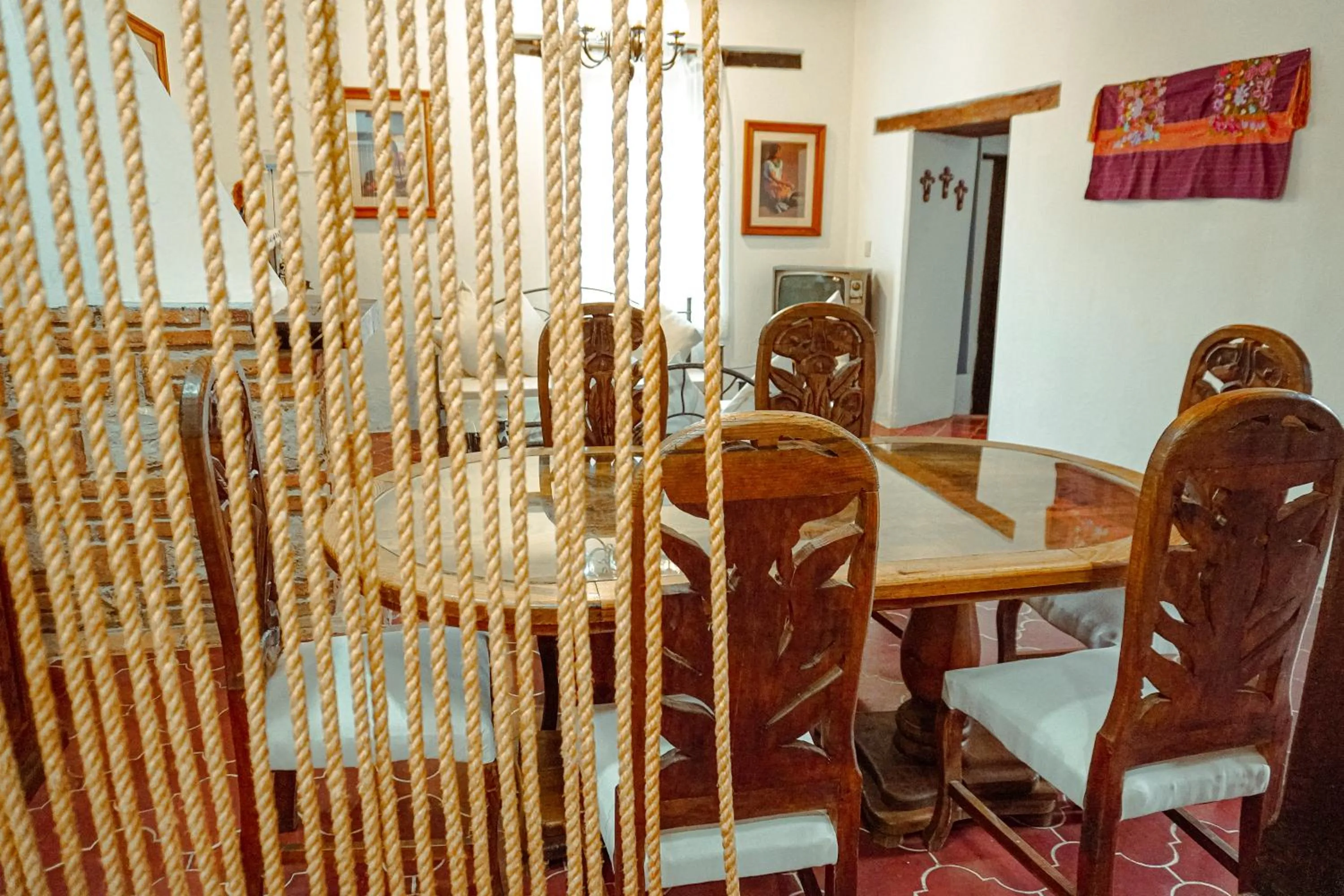 Dining area in Hotel Ocho Barrios