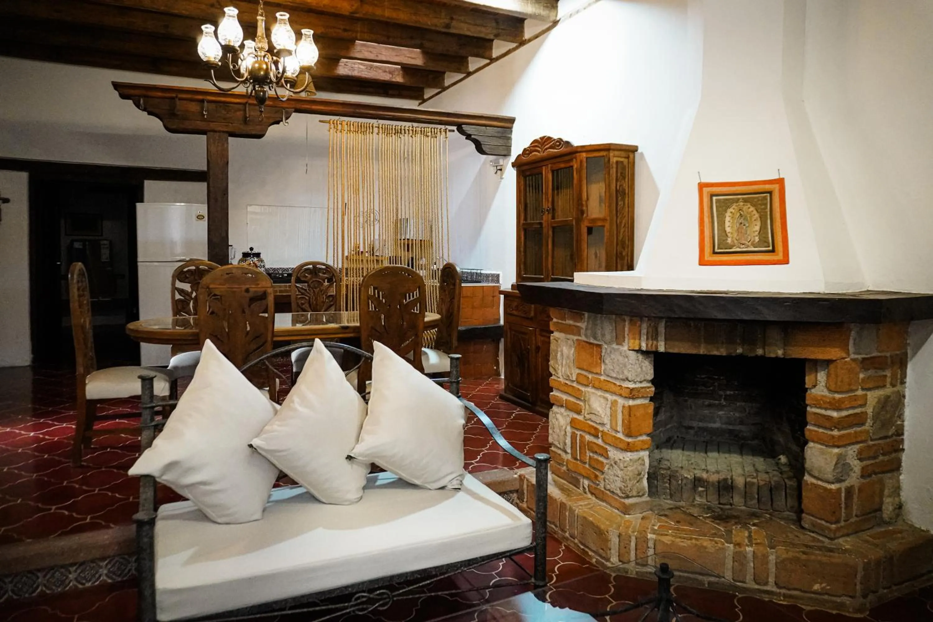 Decorative detail in Hotel Ocho Barrios