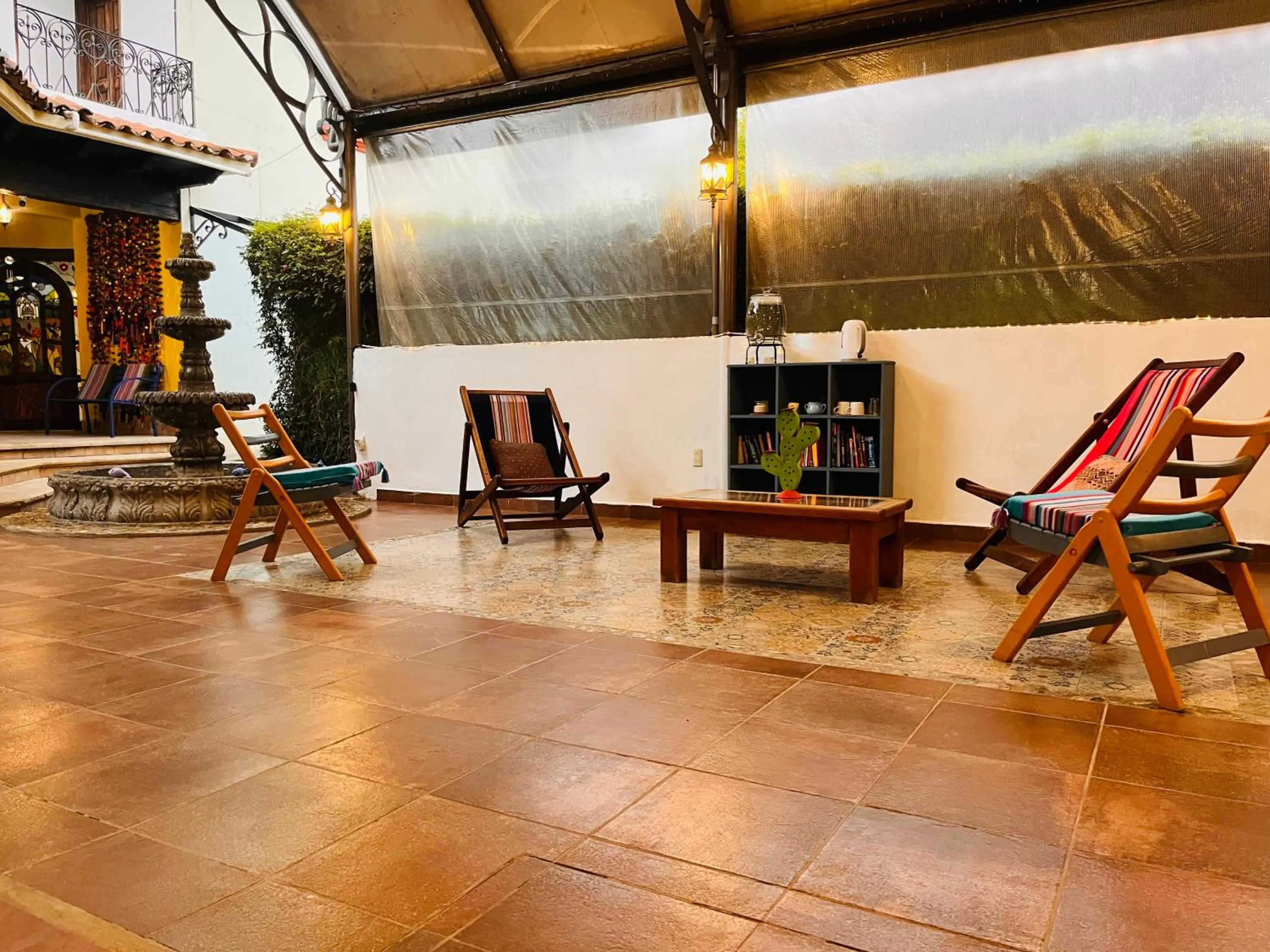 Living room in Hotel Ocho Barrios