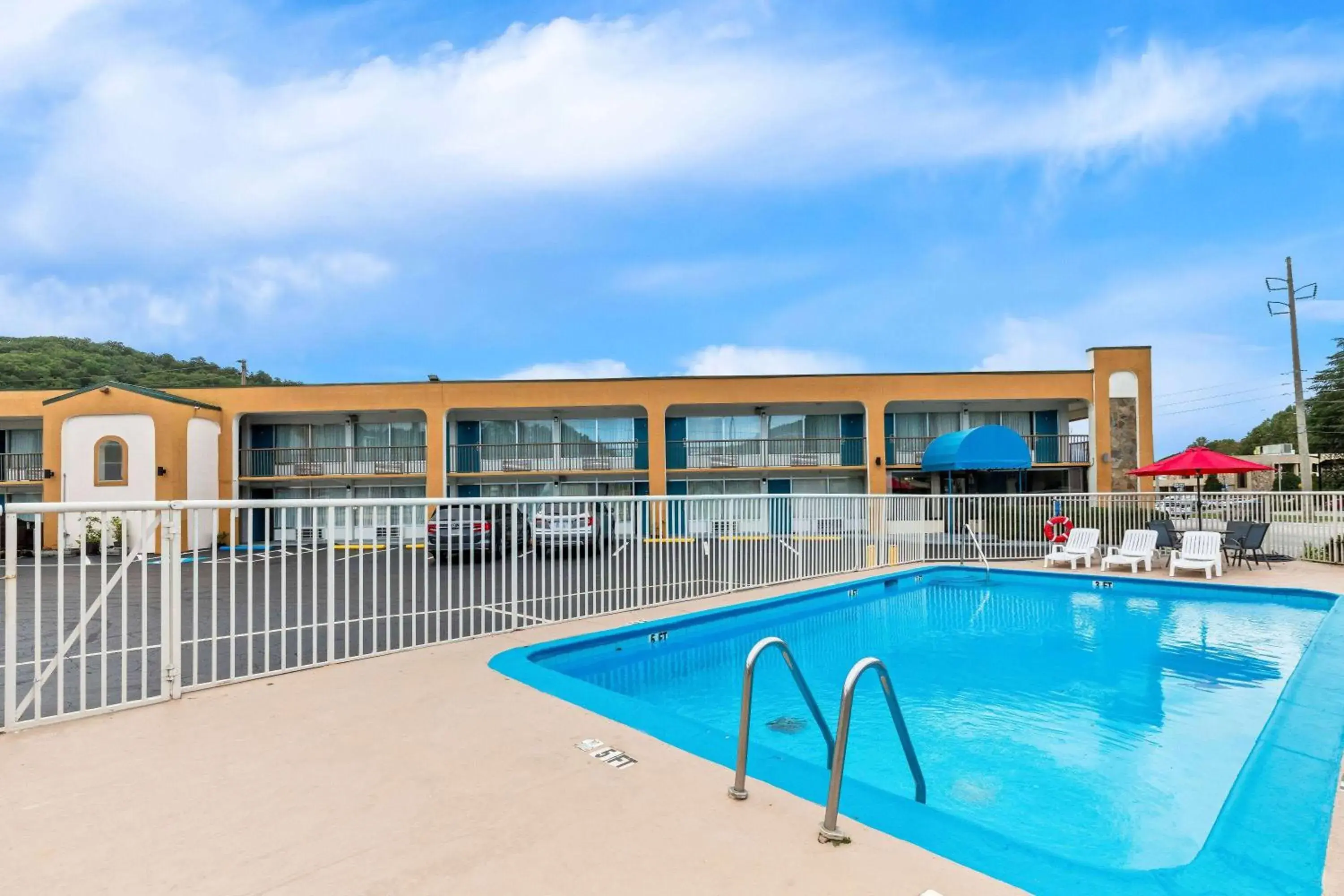 Pool view in Days Inn by Wyndham Clayton Pool view in Days Inn by Wyndham Clayton