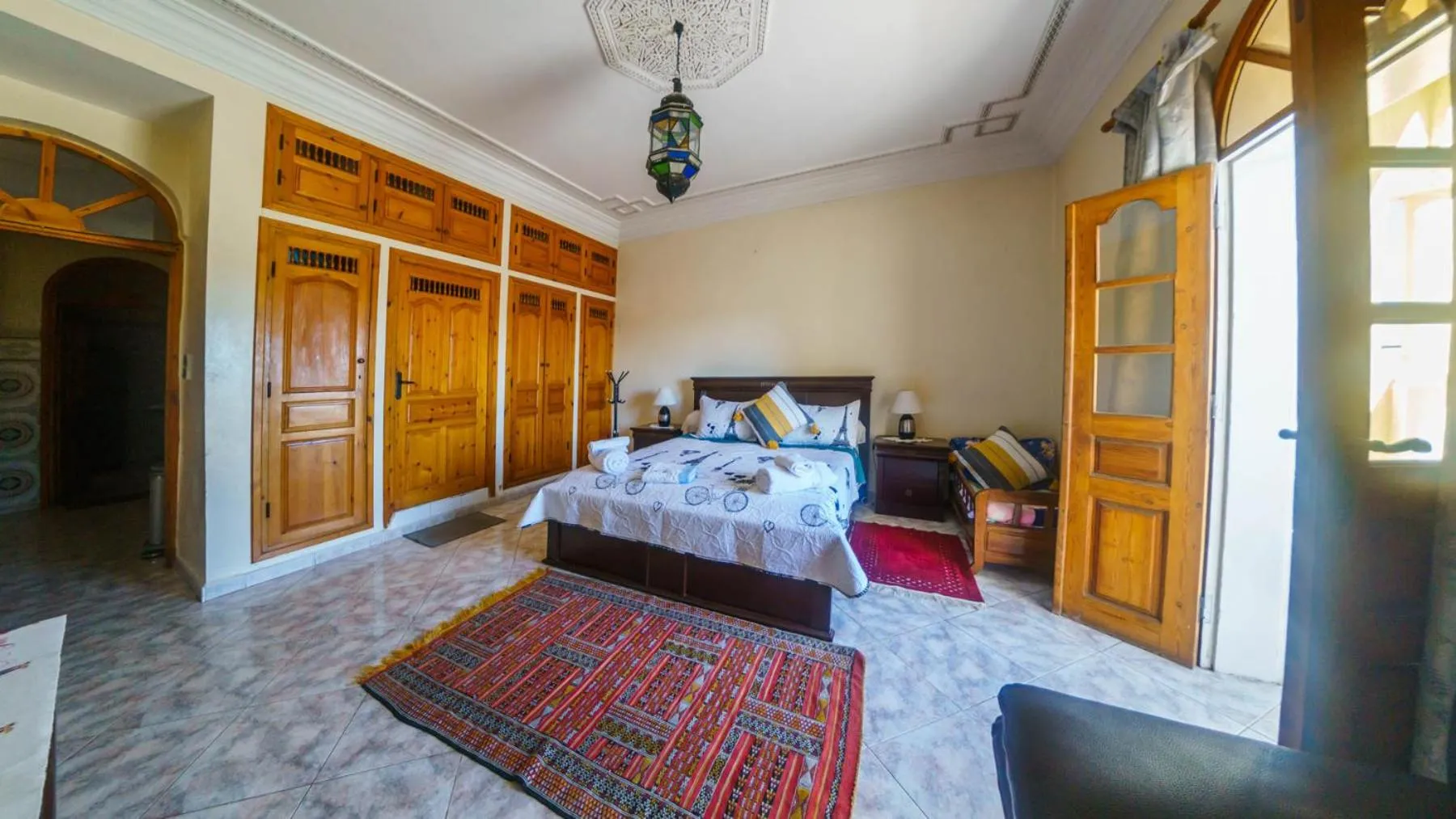 Bed in Abdessamad Appartement 1
