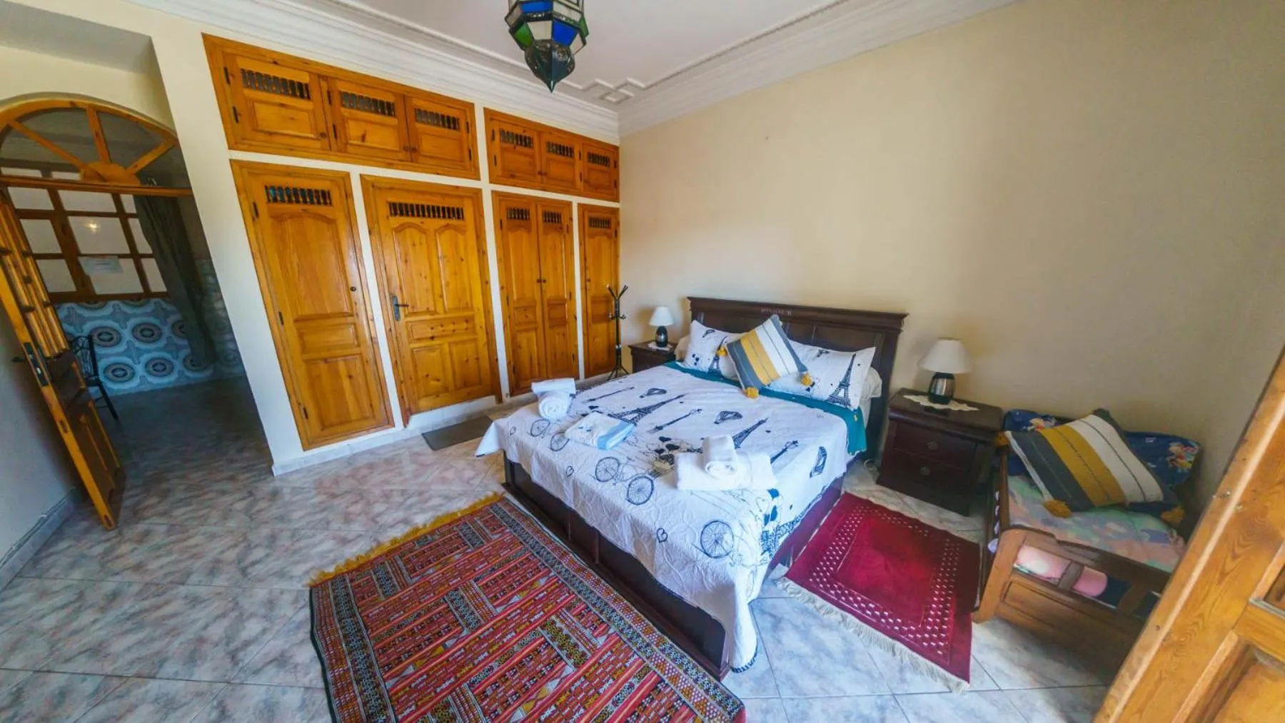 Bed in Abdessamad Appartement 1