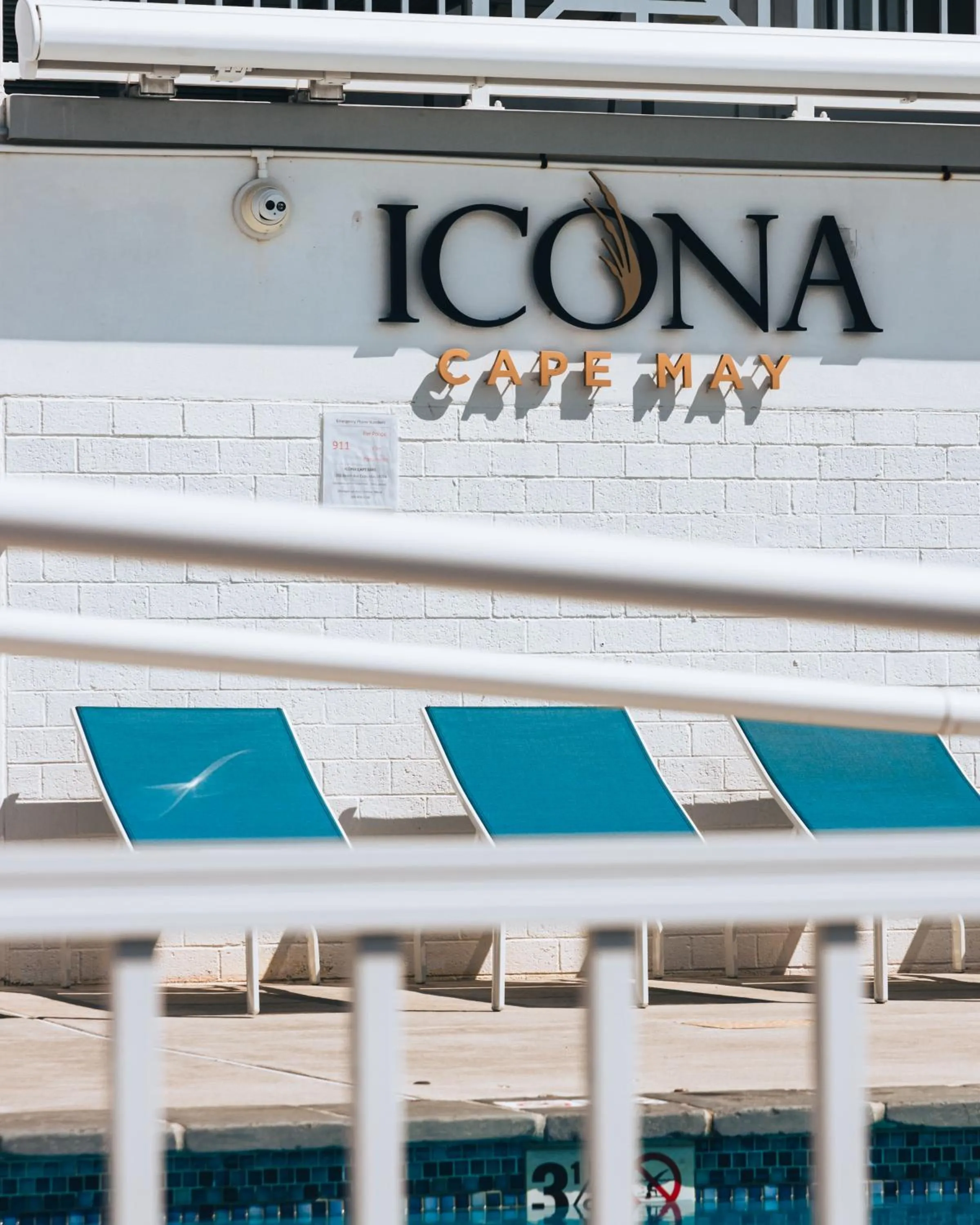 Swimming pool in ICONA Cape May