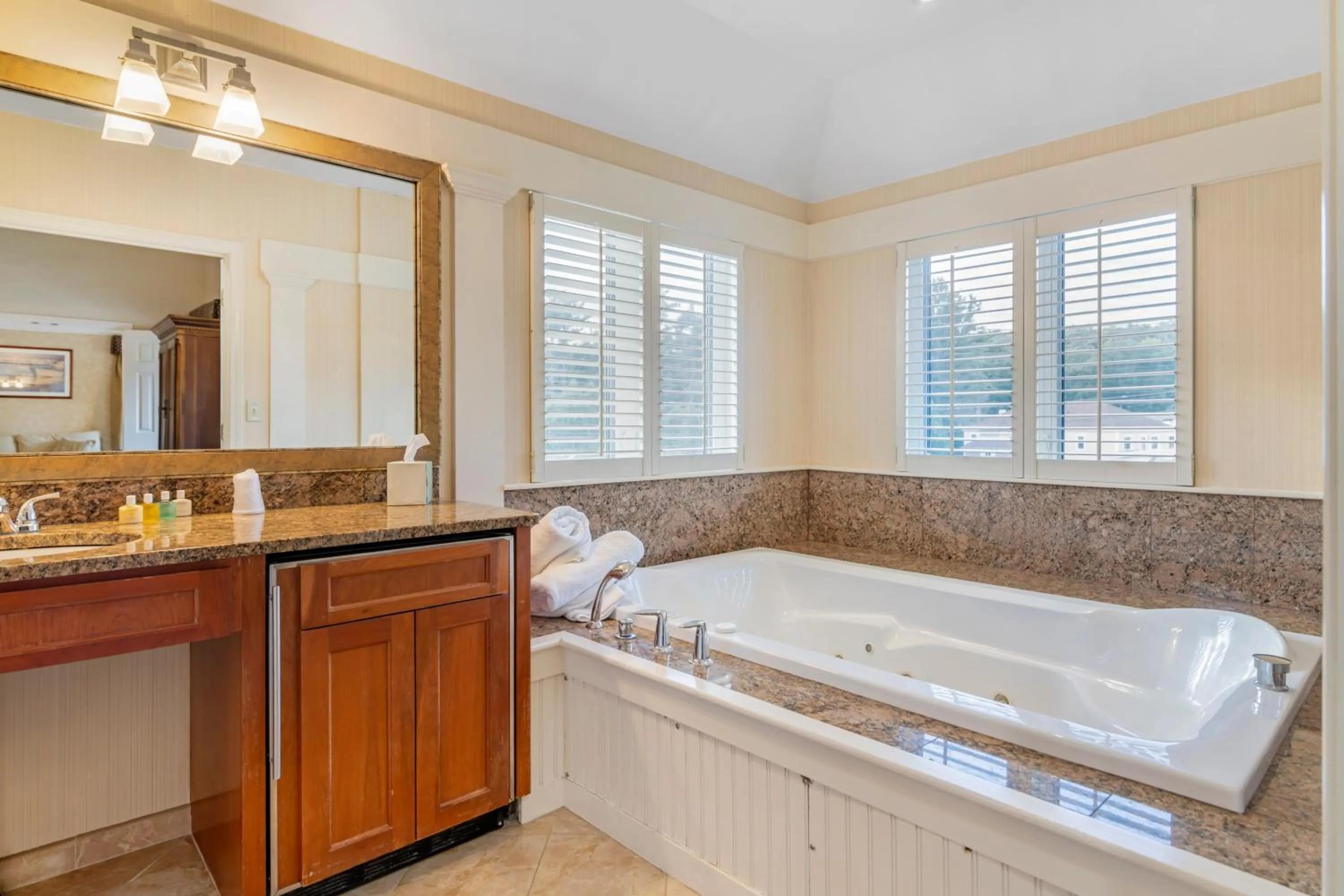 Bathroom in Meadowmere Resort