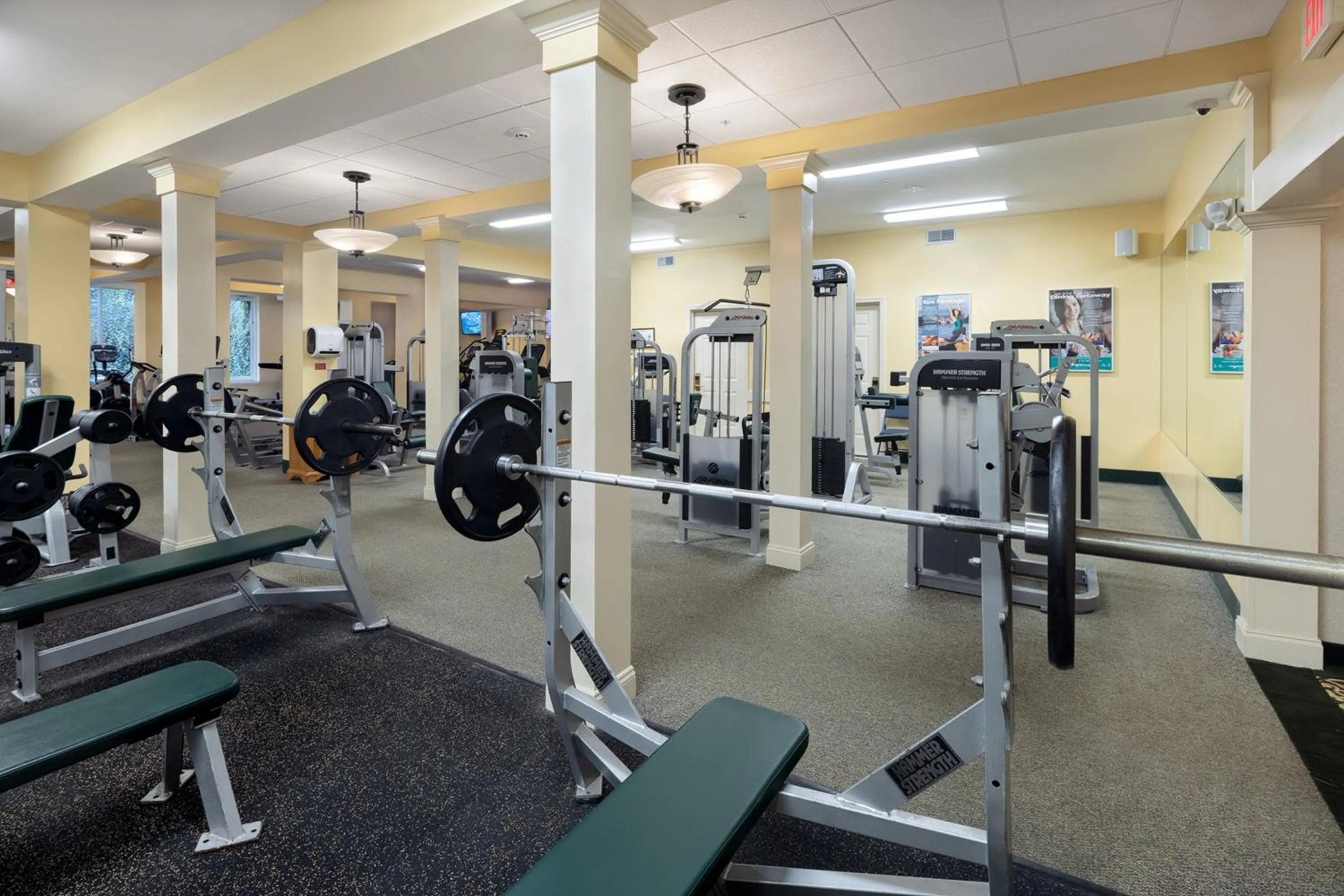Fitness centre/facilities in Meadowmere Resort