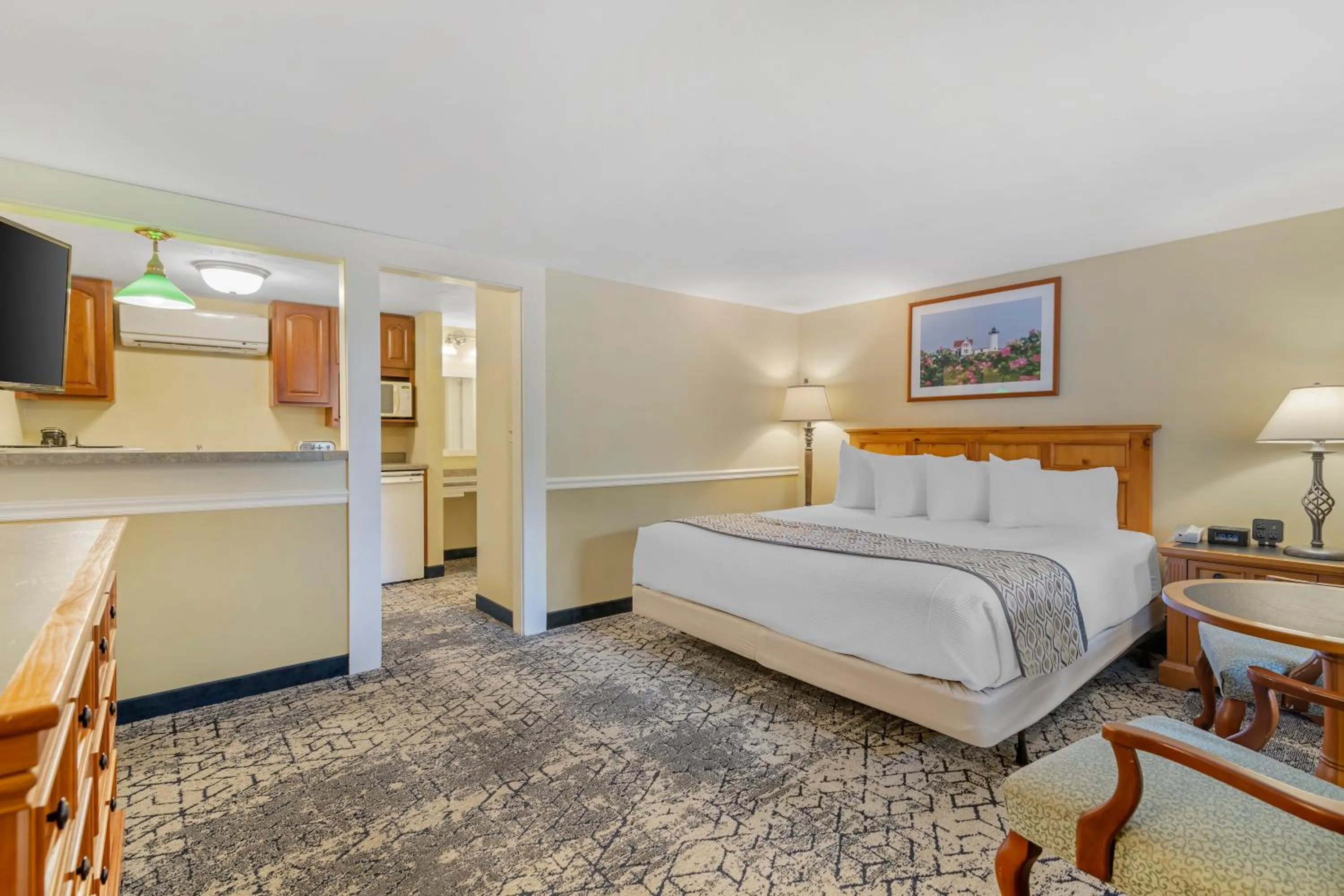 Bed in Meadowmere Resort