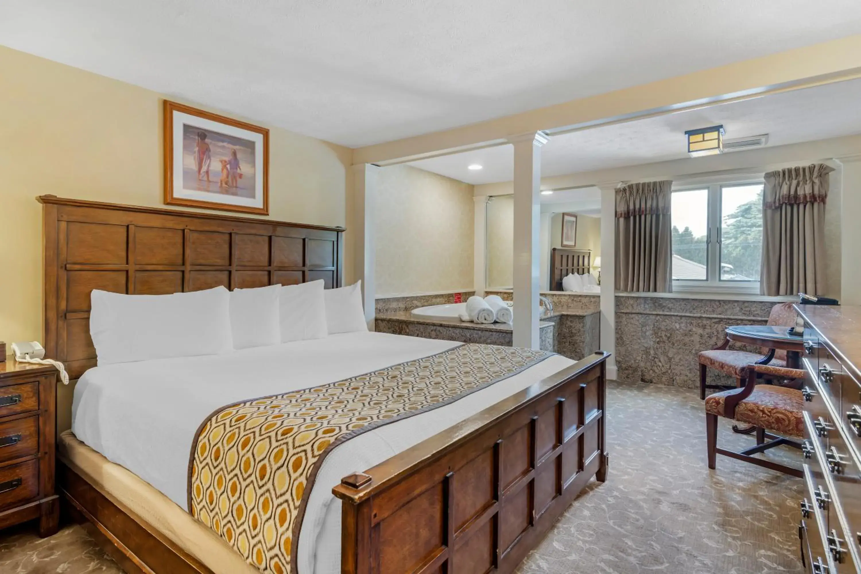 Bed in Meadowmere Resort Bed in Meadowmere Resort