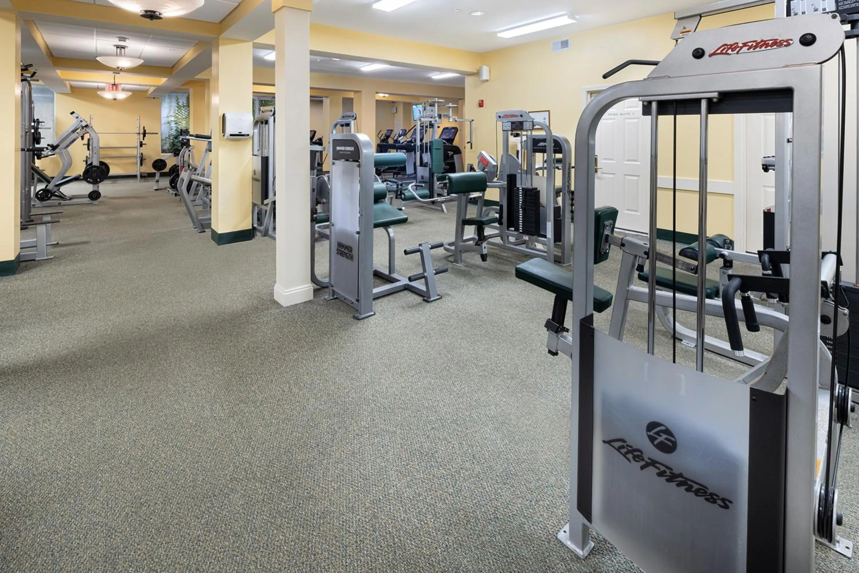 Fitness centre/facilities in Meadowmere Resort