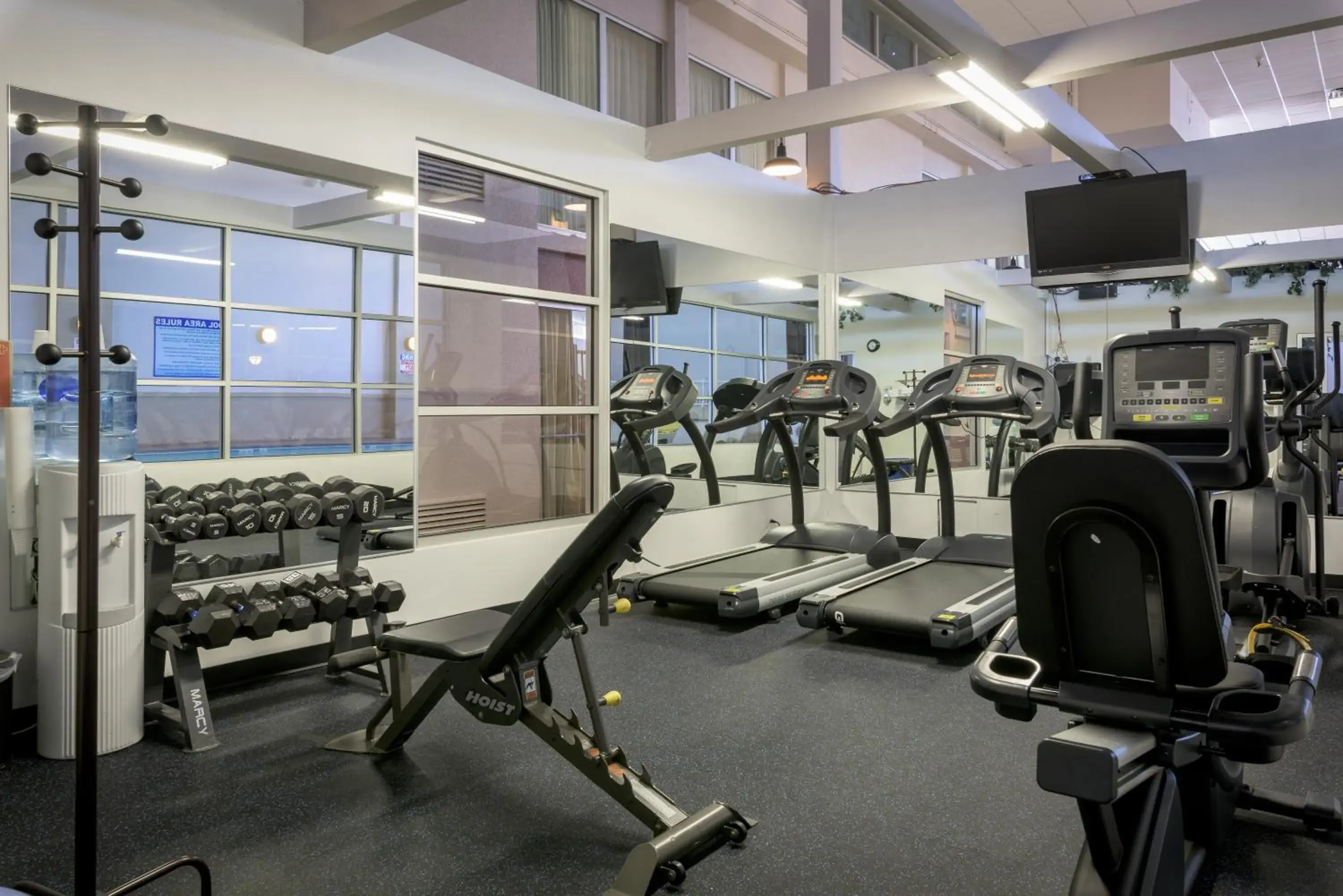 Fitness centre/facilities in Ramada by Wyndham Boise Fitness centre/facilities in Ramada by Wyndham Boise