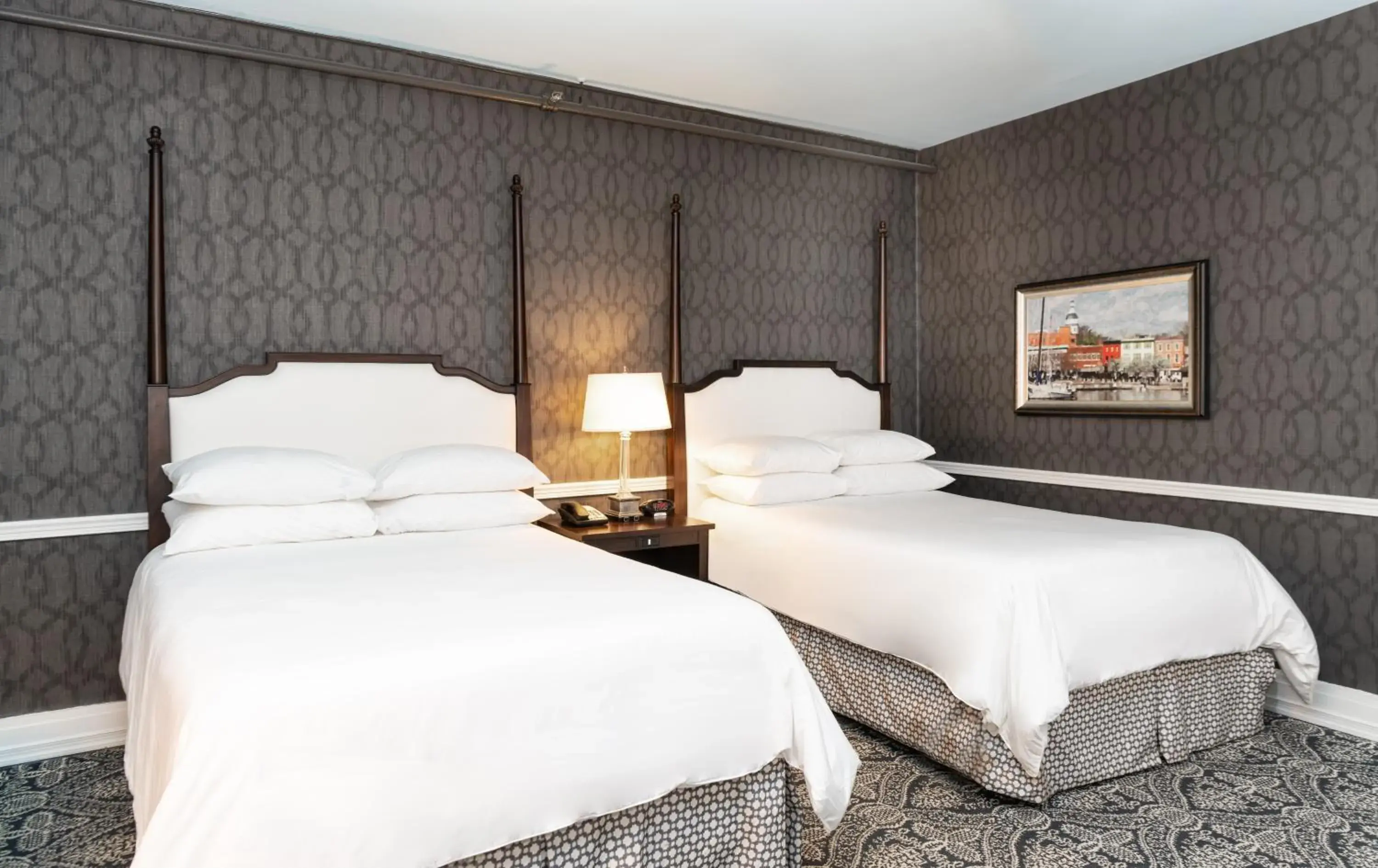Maryland Inn 2 Double Beds in Historic Inns of Annapolis Maryland Inn 2 Double Beds in Historic Inns of Annapolis