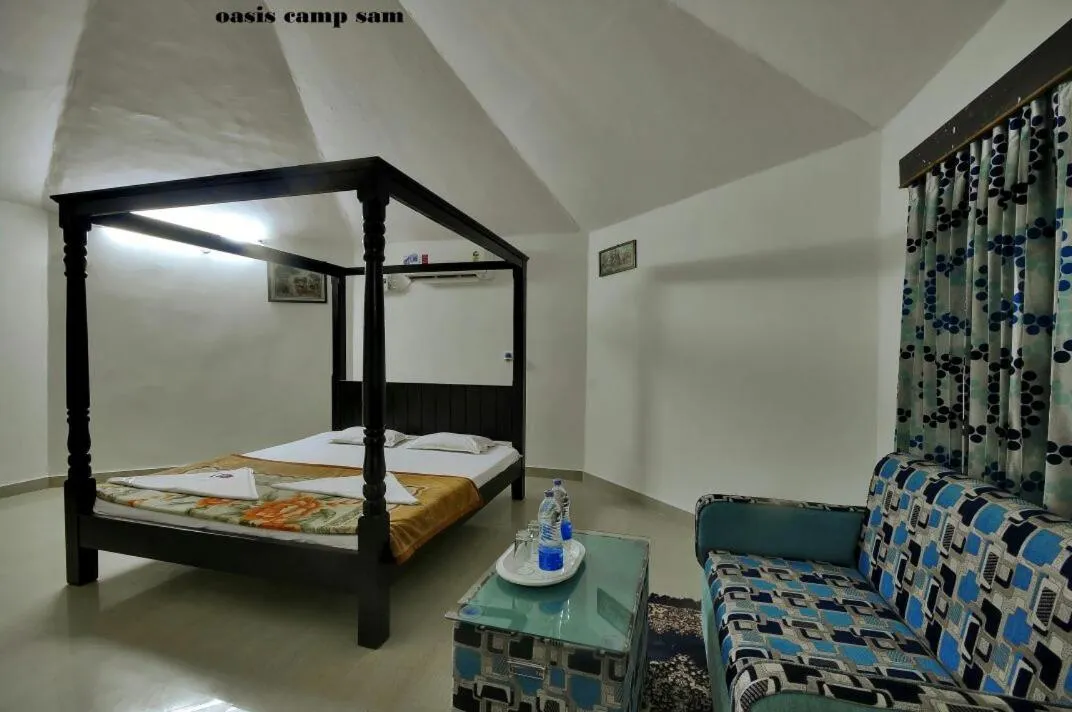 Bed in Oasis camp sam