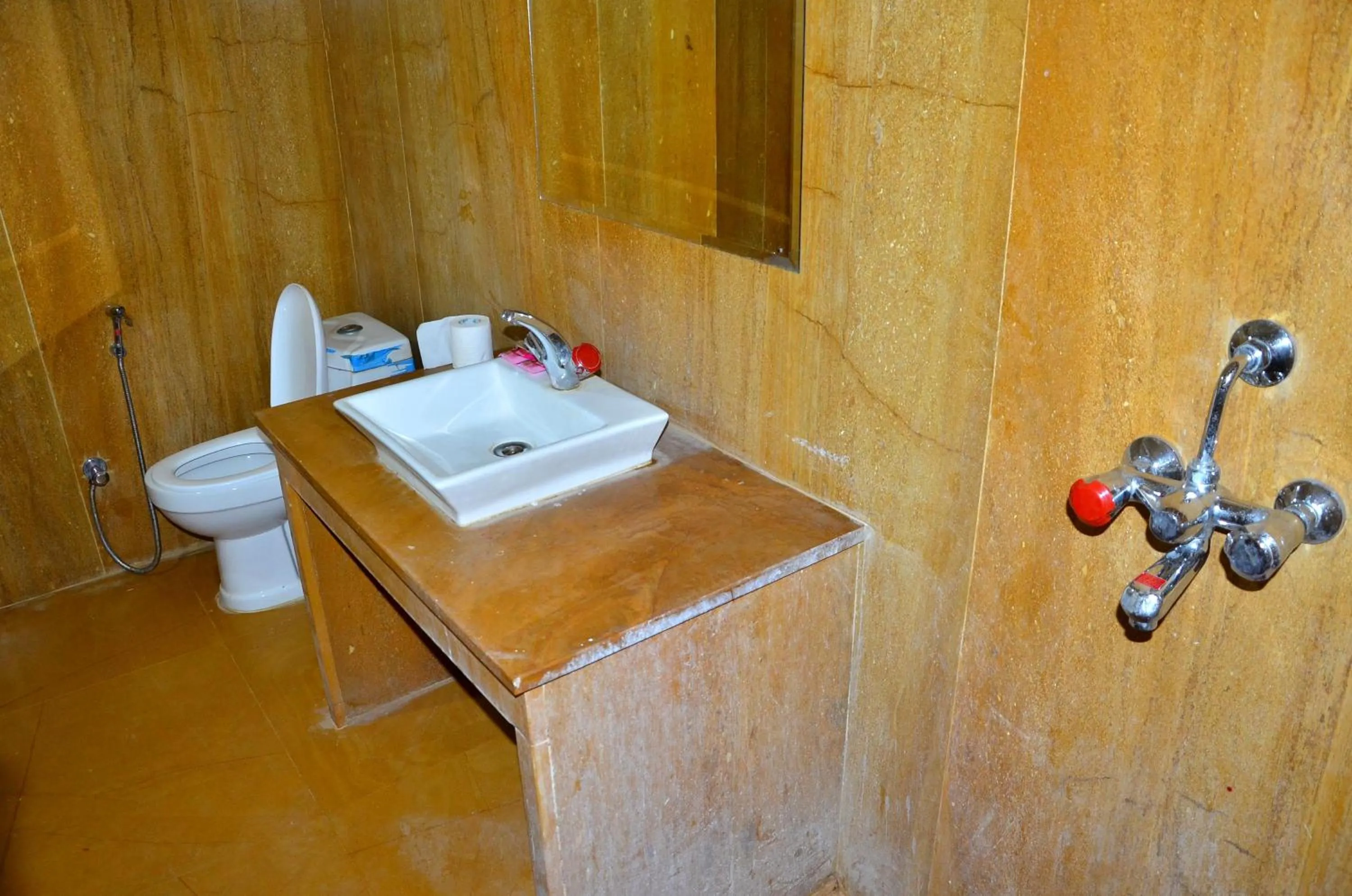 Bathroom in Oasis camp sam