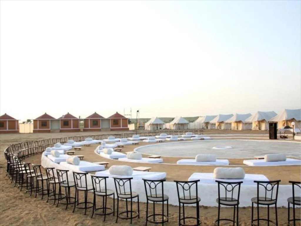 Children play ground in Oasis camp sam