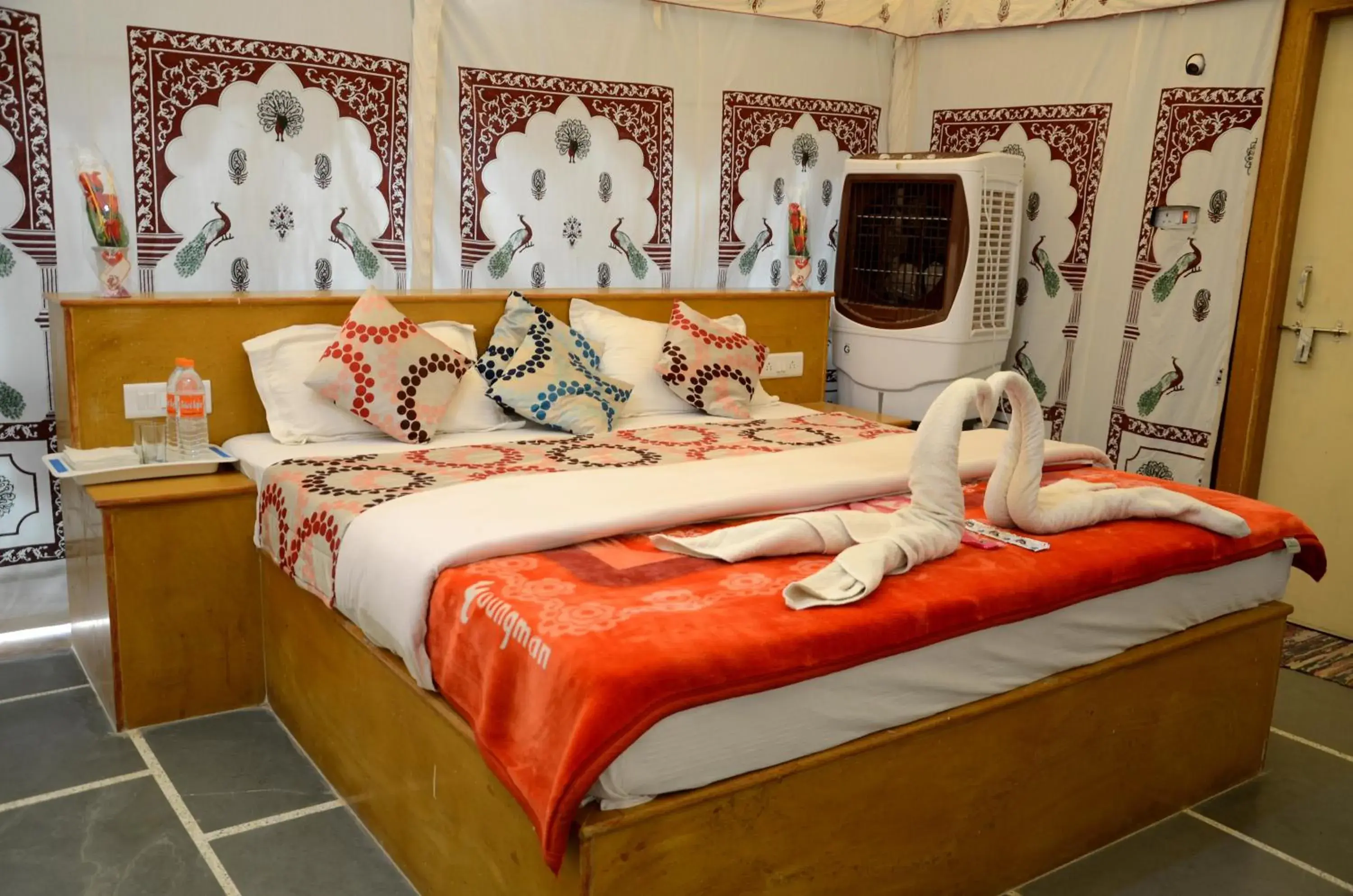 Bed in Oasis camp sam Bed in Oasis camp sam