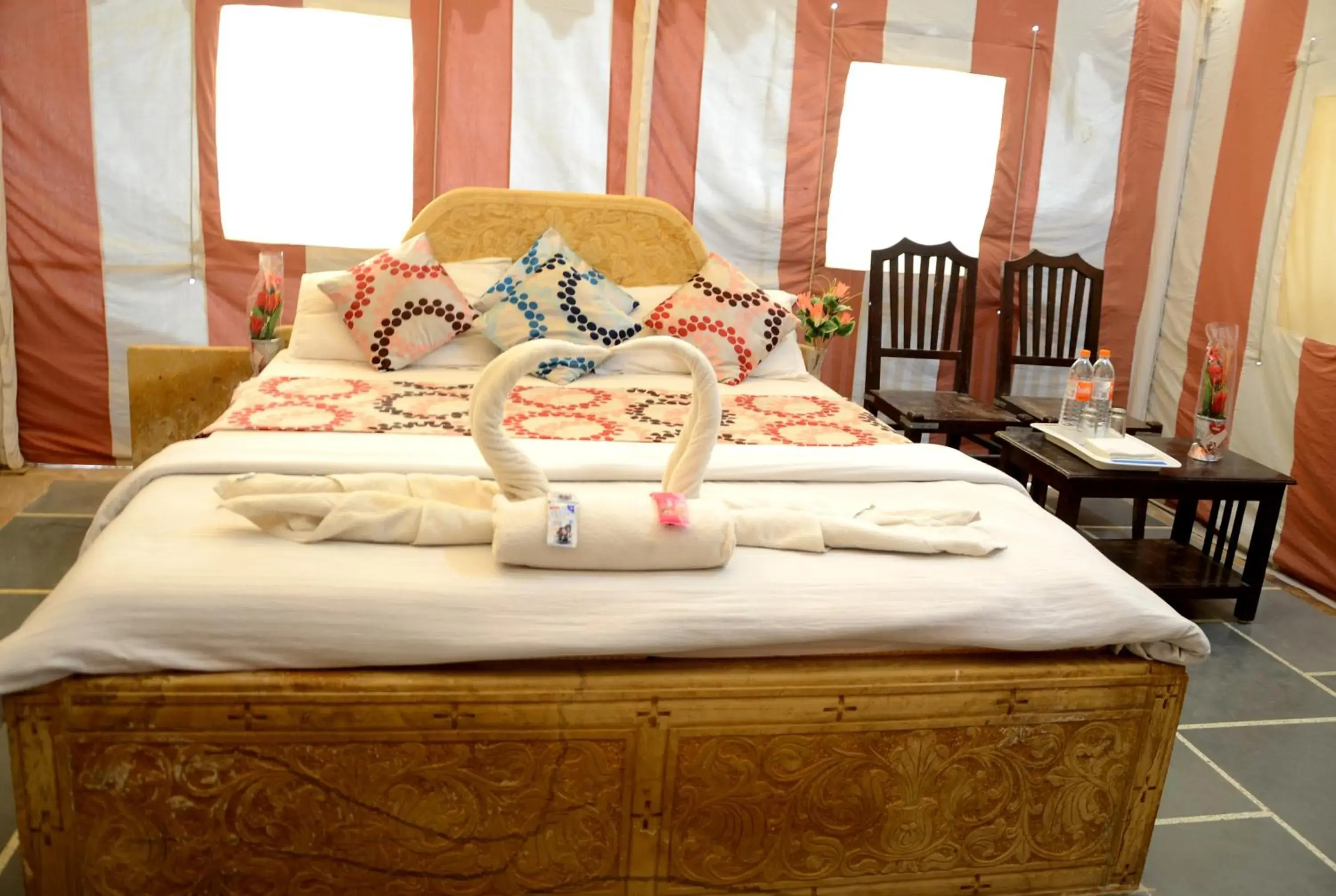 Bed in Oasis camp sam Bed in Oasis camp sam