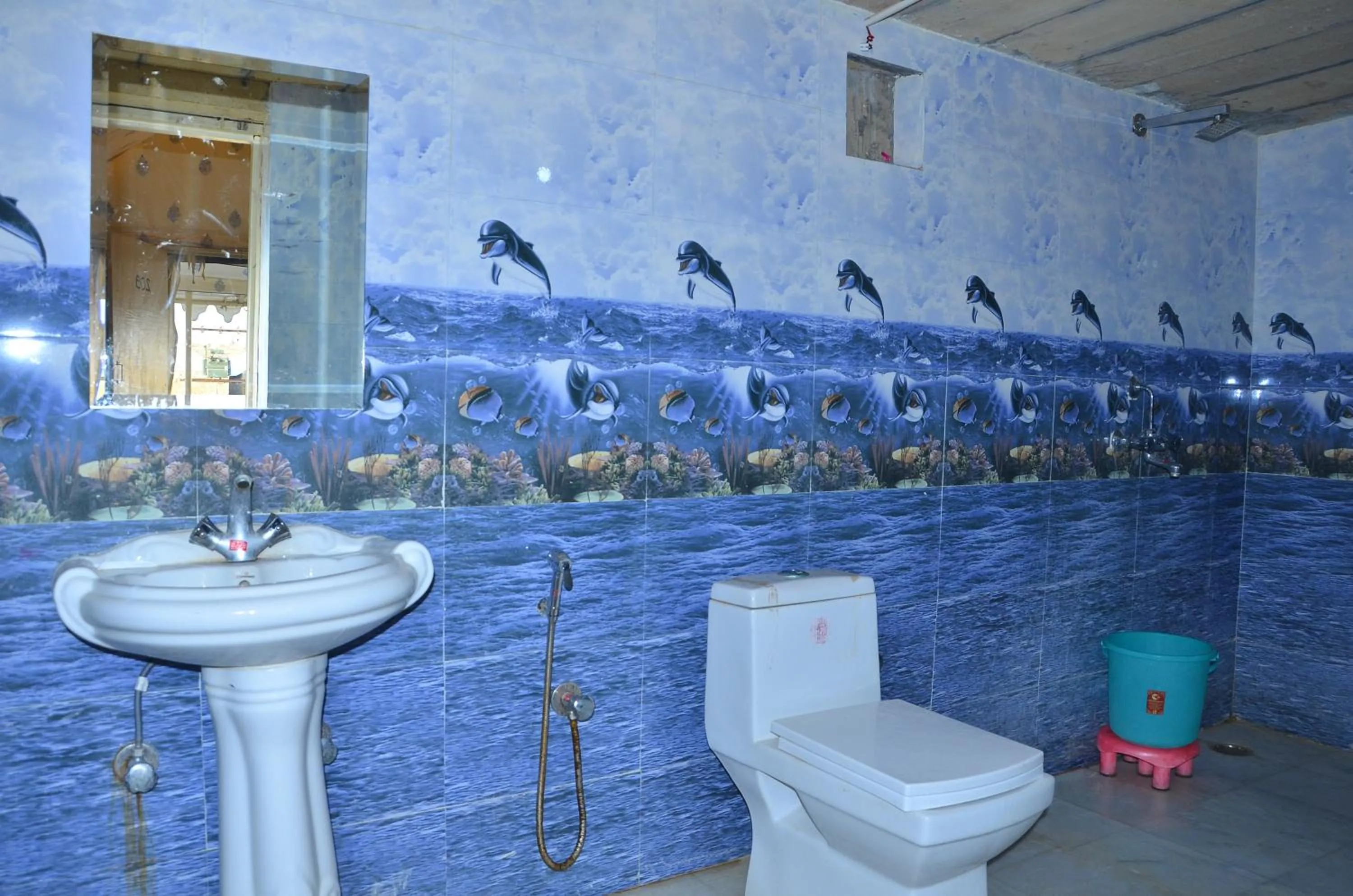 Bathroom in Oasis camp sam