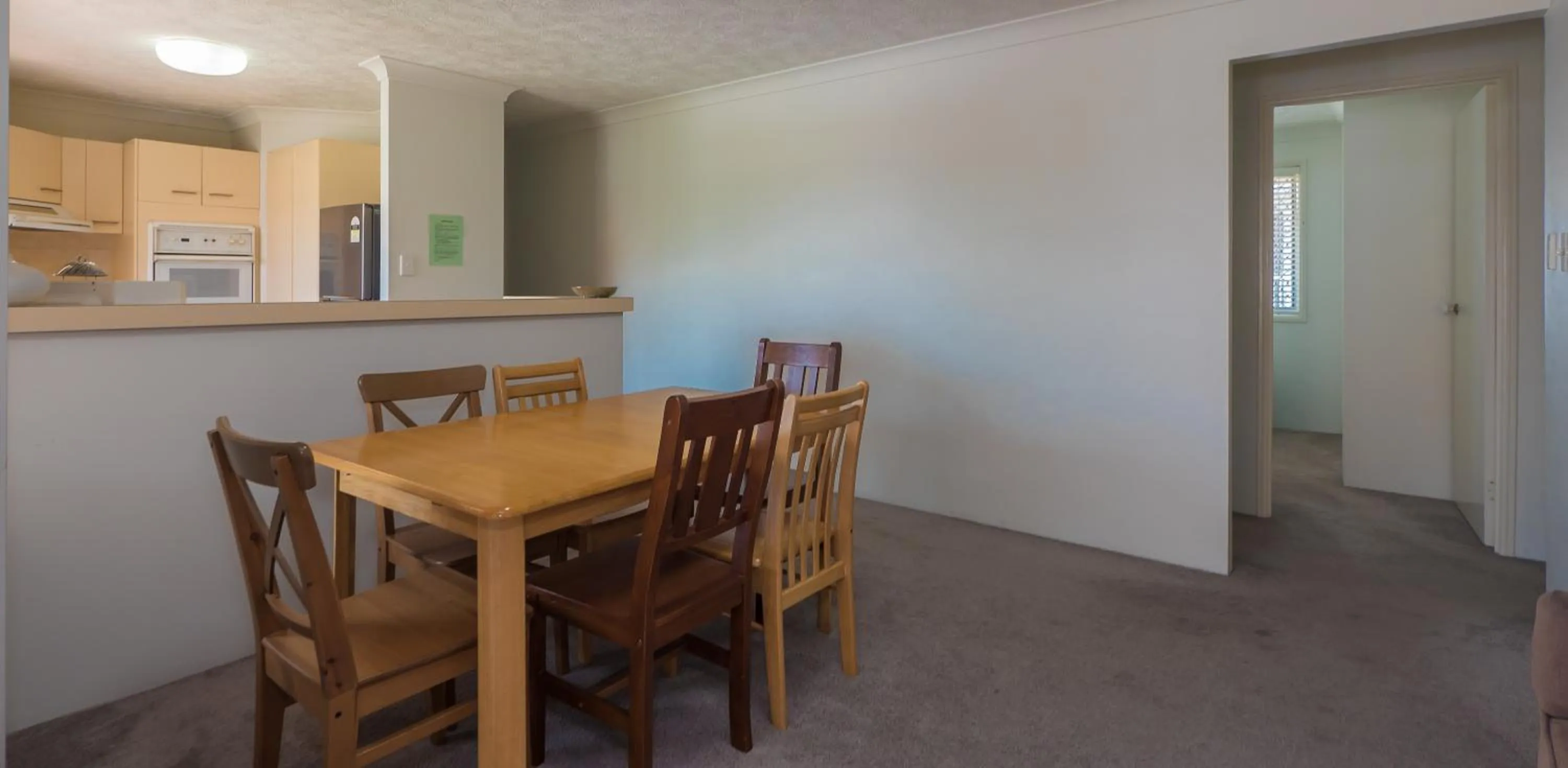 Dining area in Jubilee Views Holiday Apartments