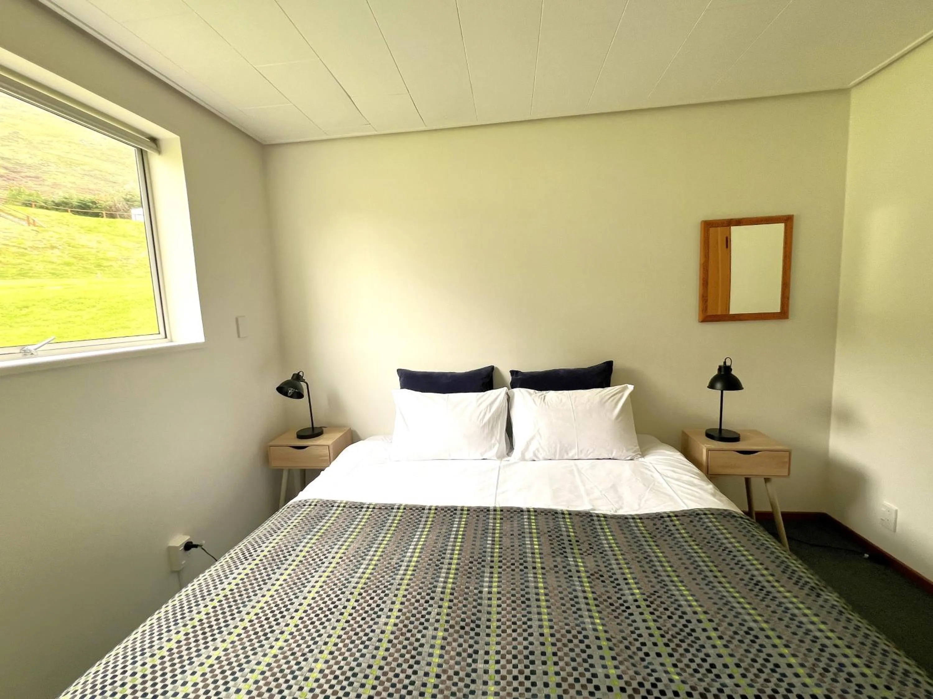 Bed in Mt Aspiring Holiday Park