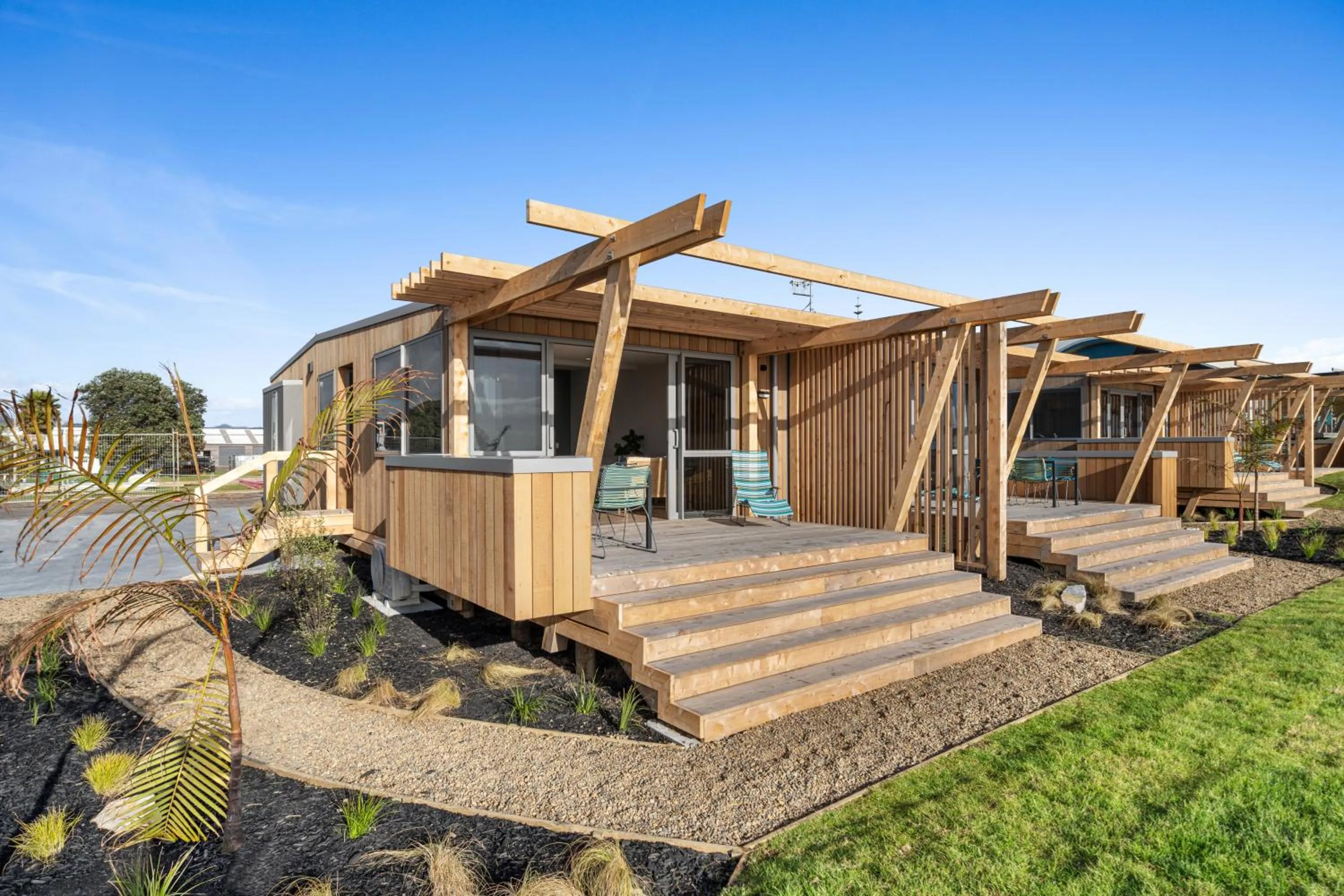 Property building in Tasman Holiday Parks - Papamoa Beach