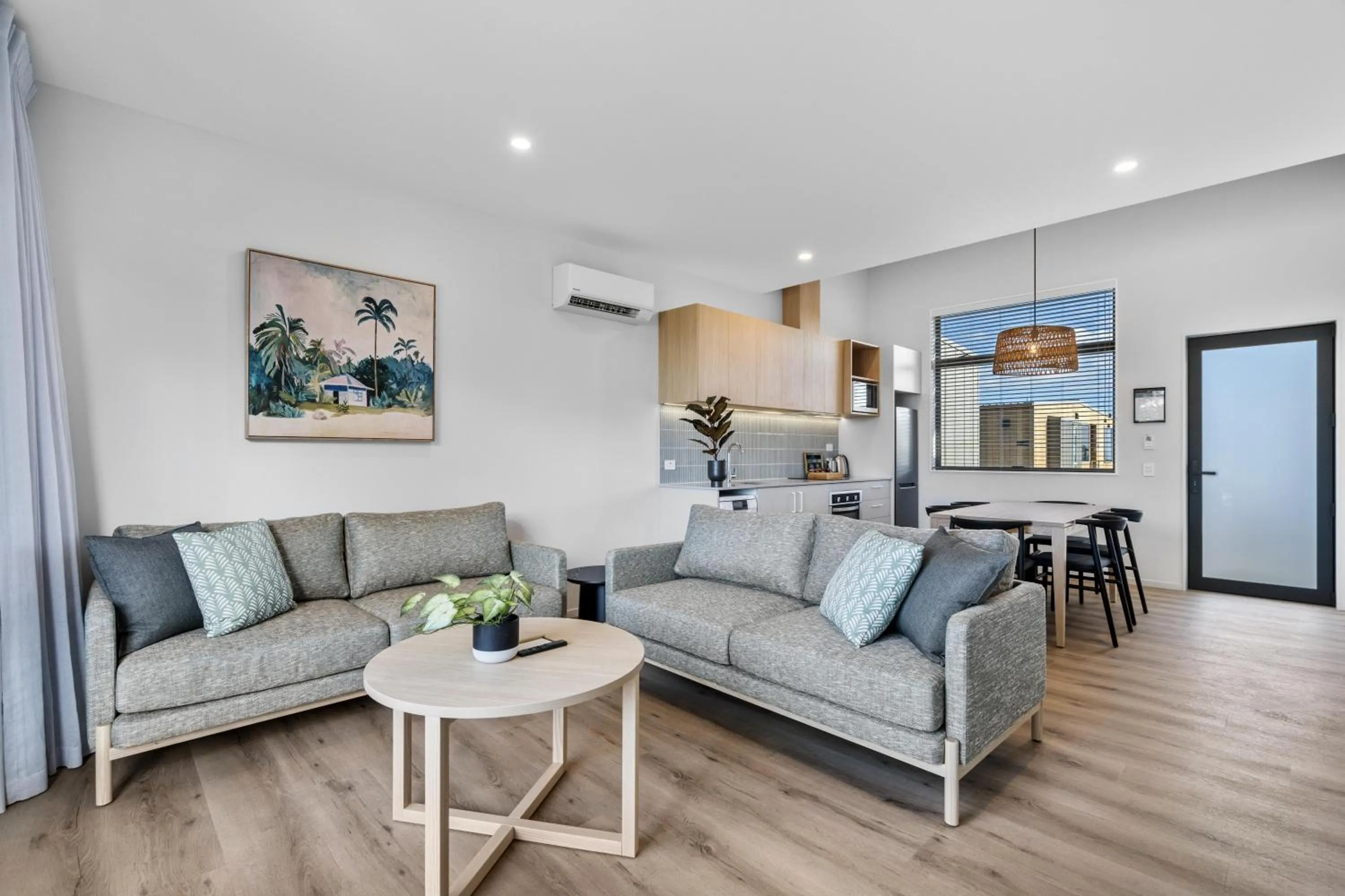 Living room in Tasman Holiday Parks - Papamoa Beach