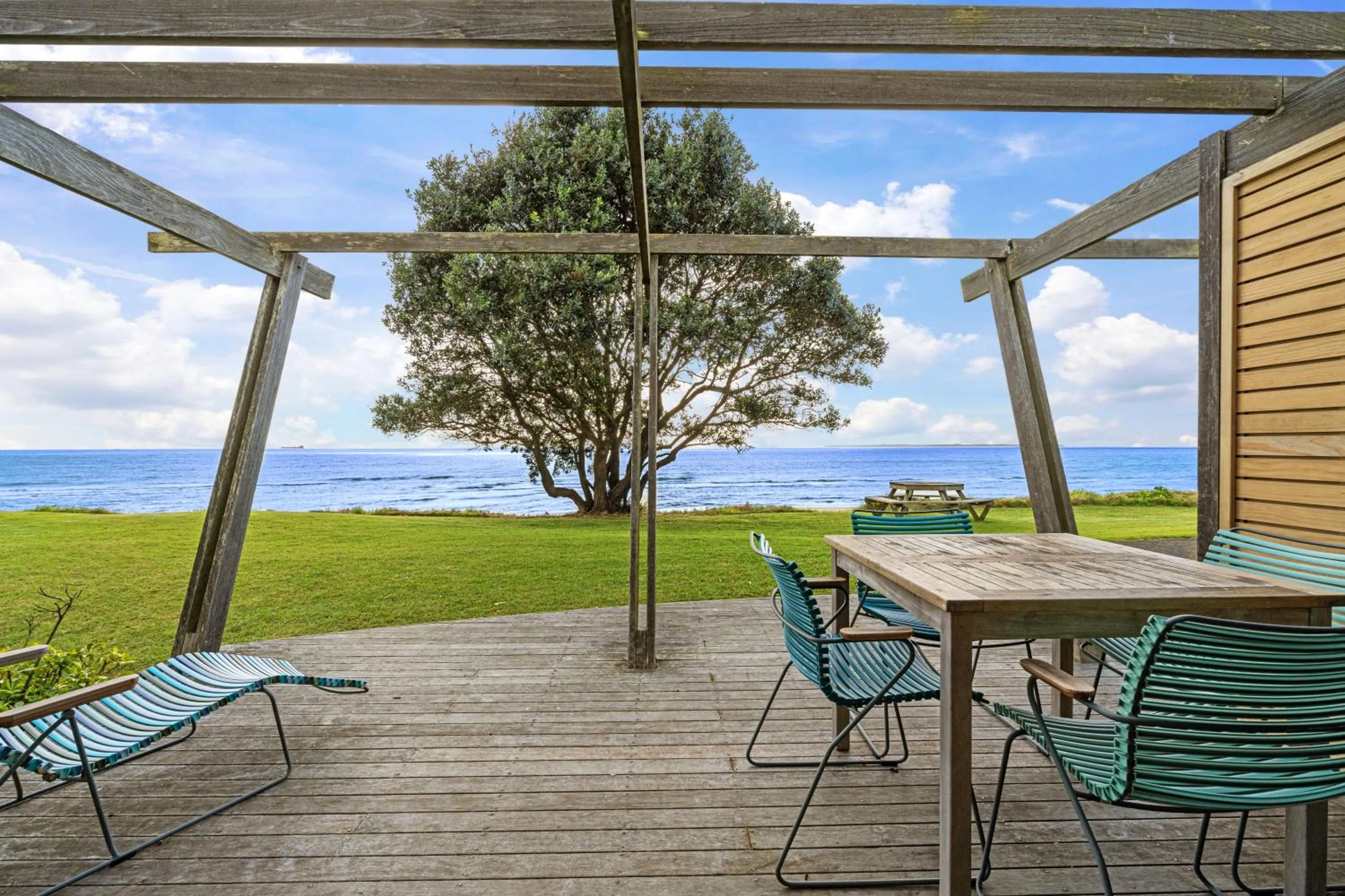 Balcony/Terrace in Tasman Holiday Parks - Papamoa Beach
