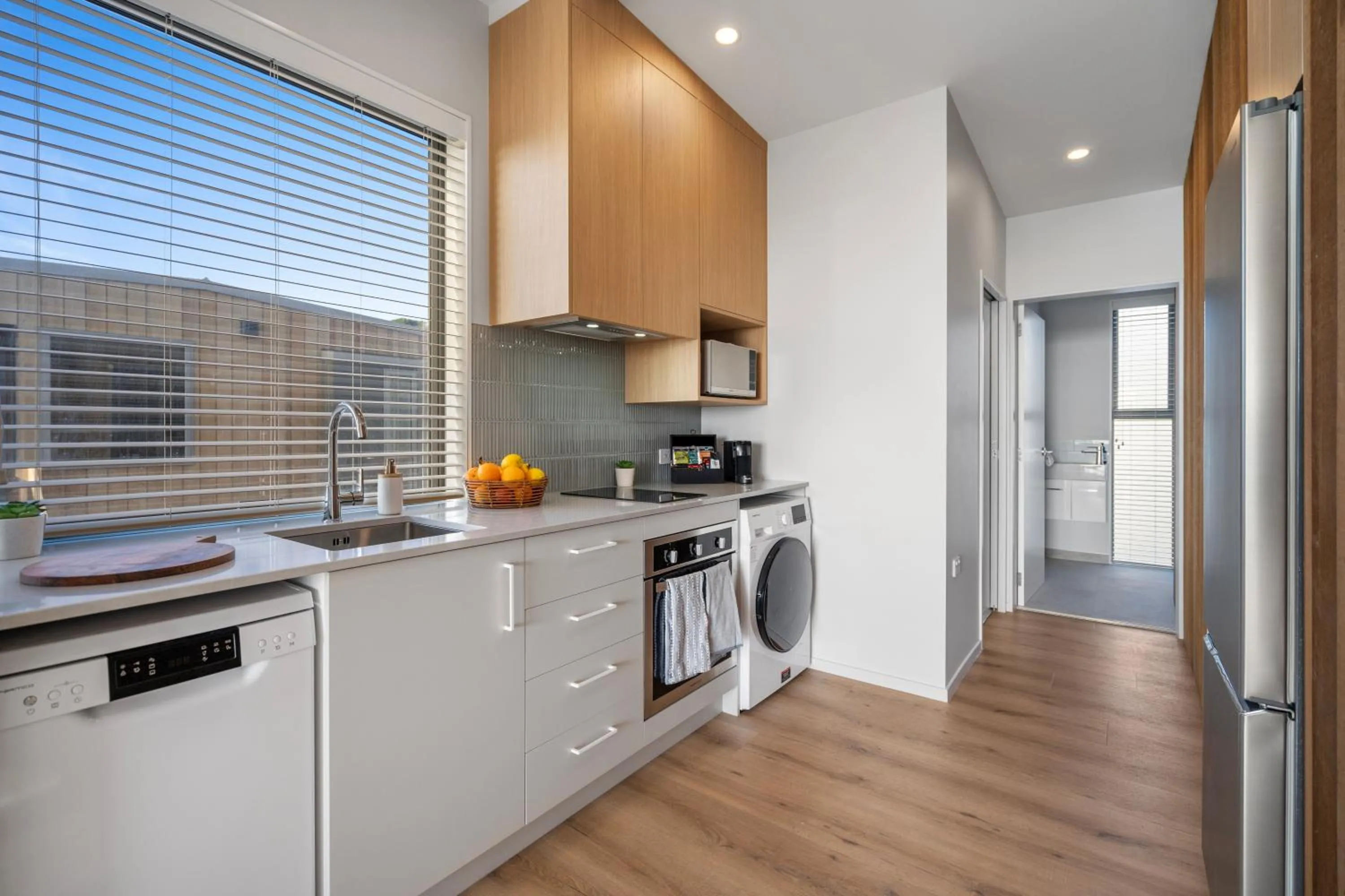 Kitchen or kitchenette in Tasman Holiday Parks - Papamoa Beach