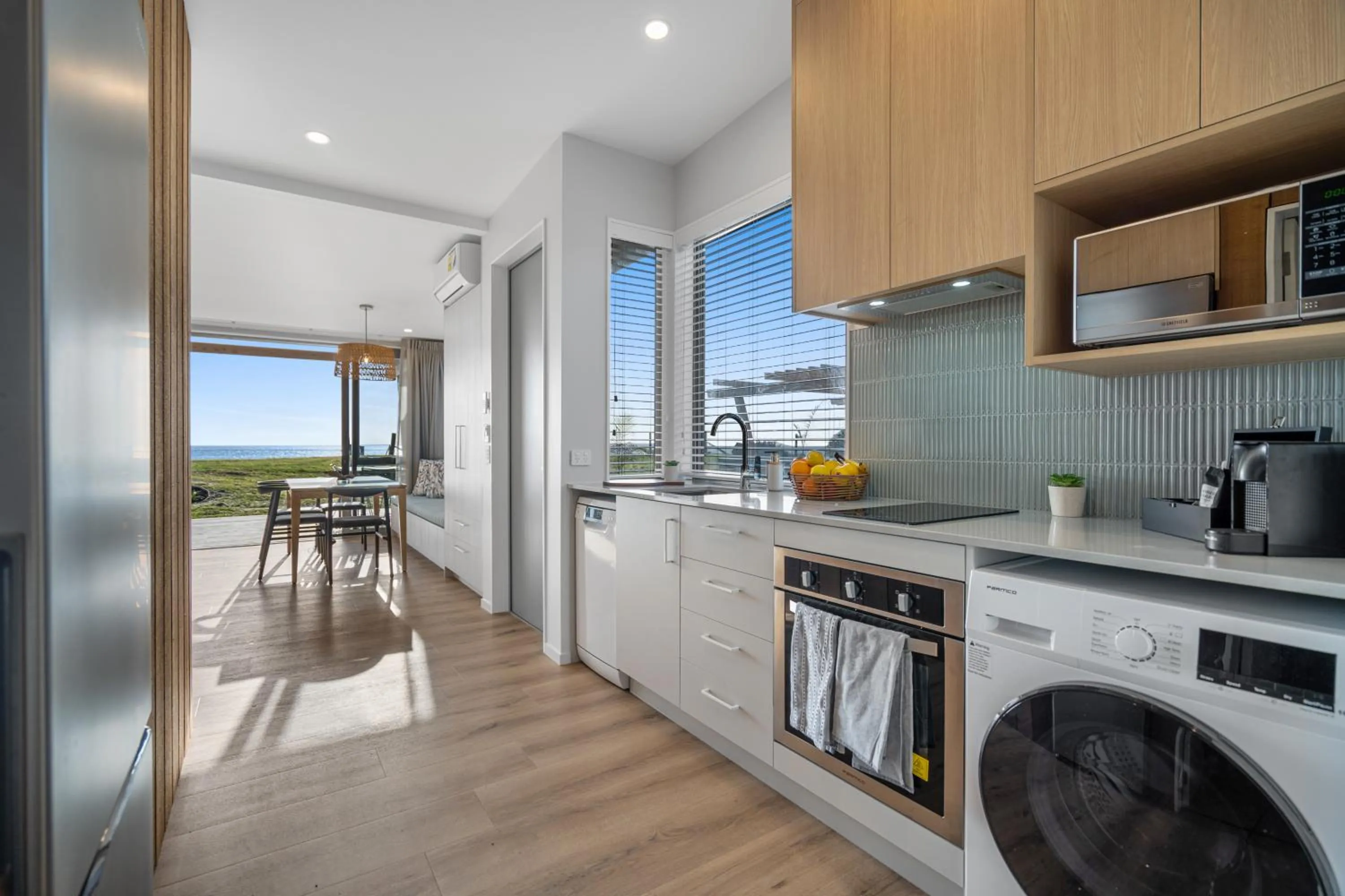 Kitchen or kitchenette in Tasman Holiday Parks - Papamoa Beach
