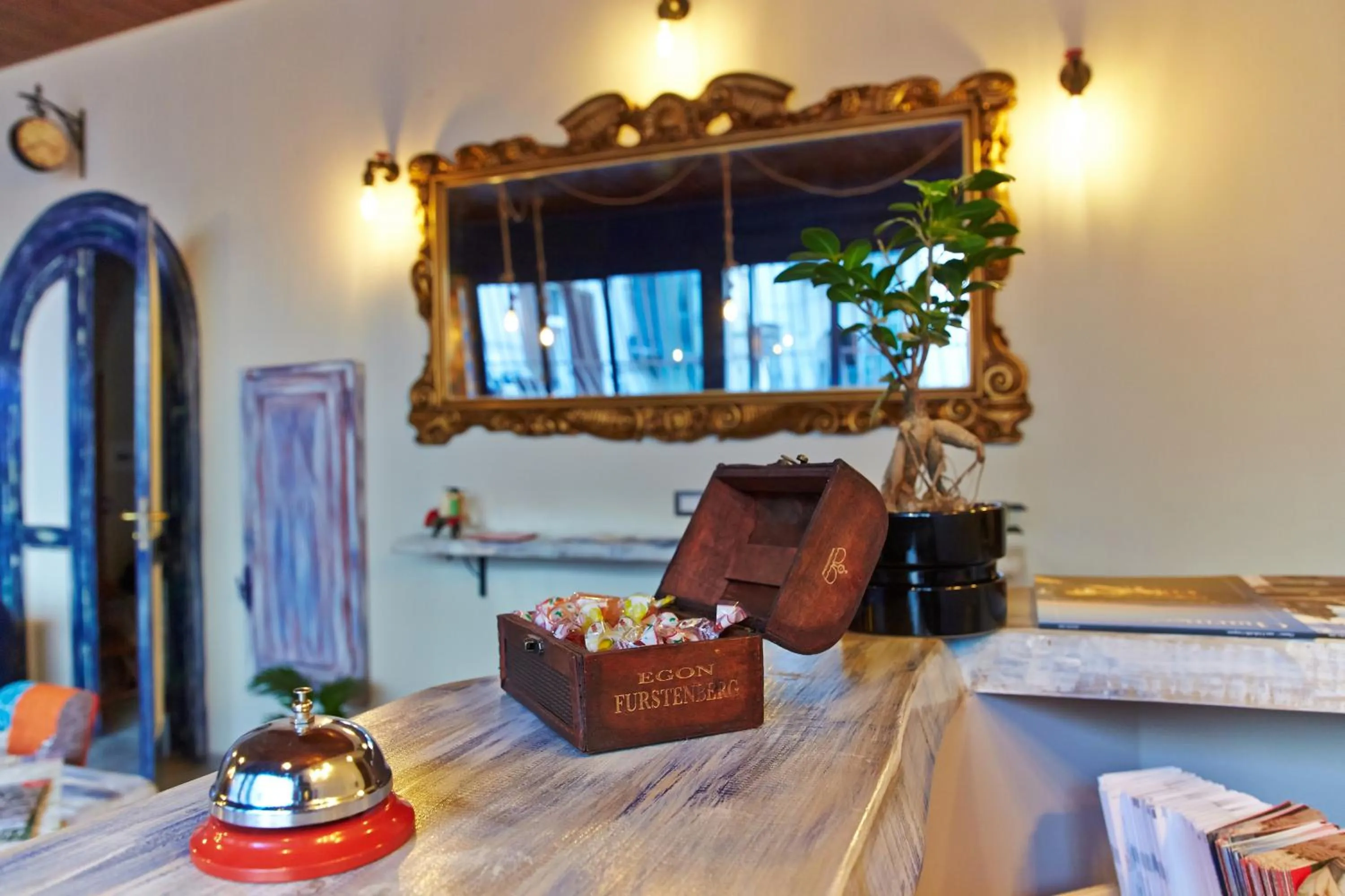 Lobby or reception in Artisti Bed&Dreams