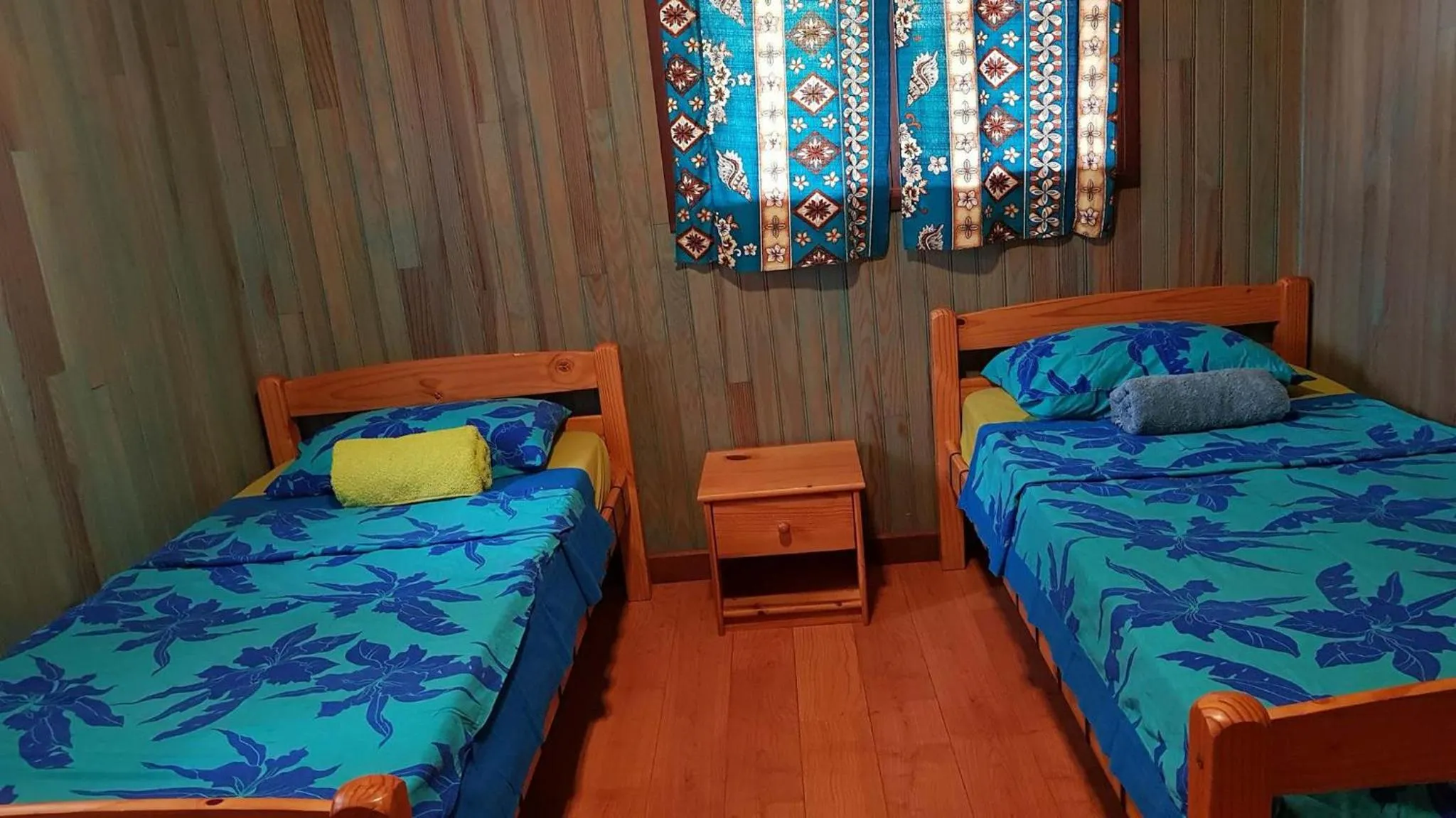 Bed in Vaianae Lodge