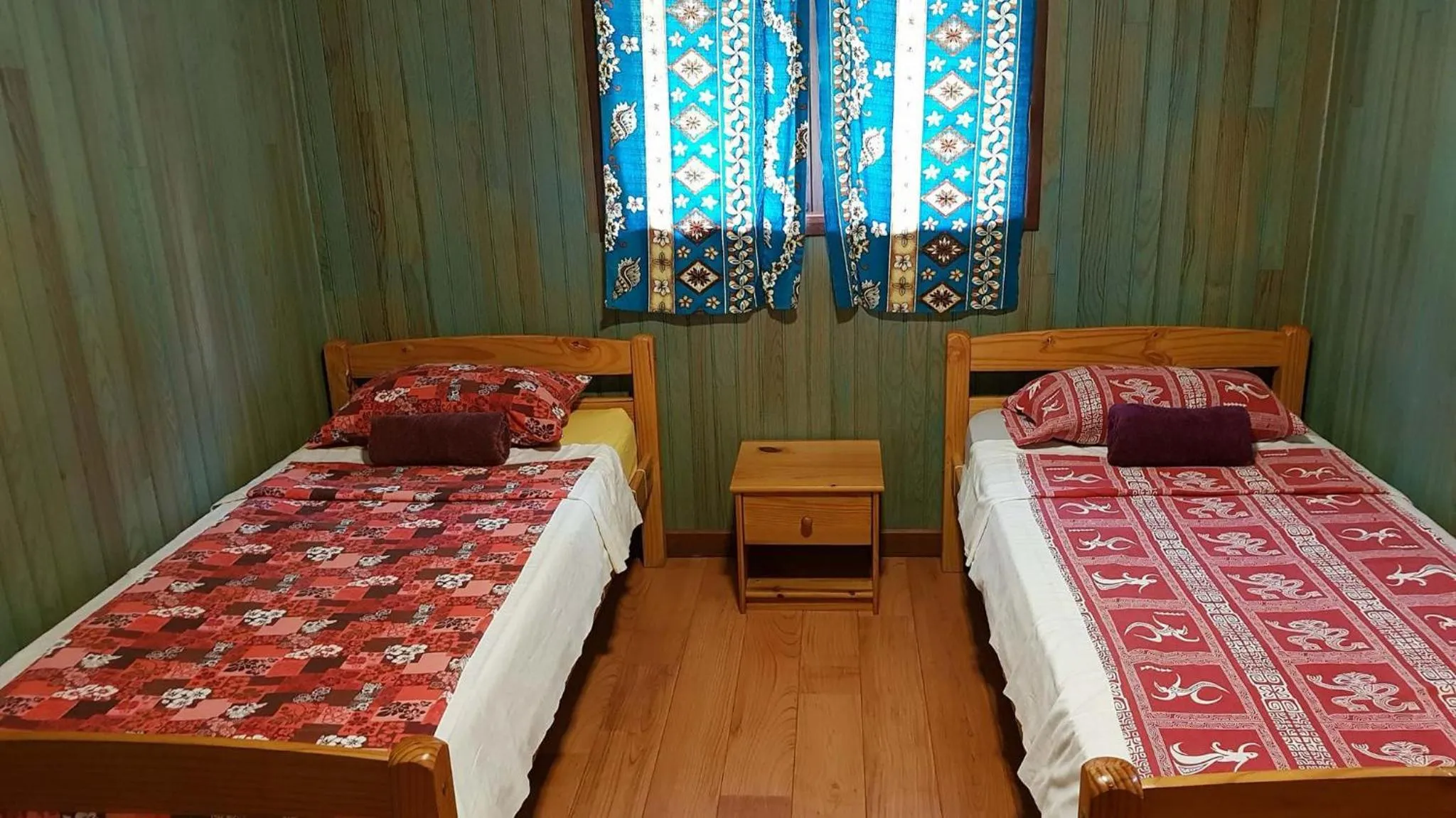 Bed in Vaianae Lodge