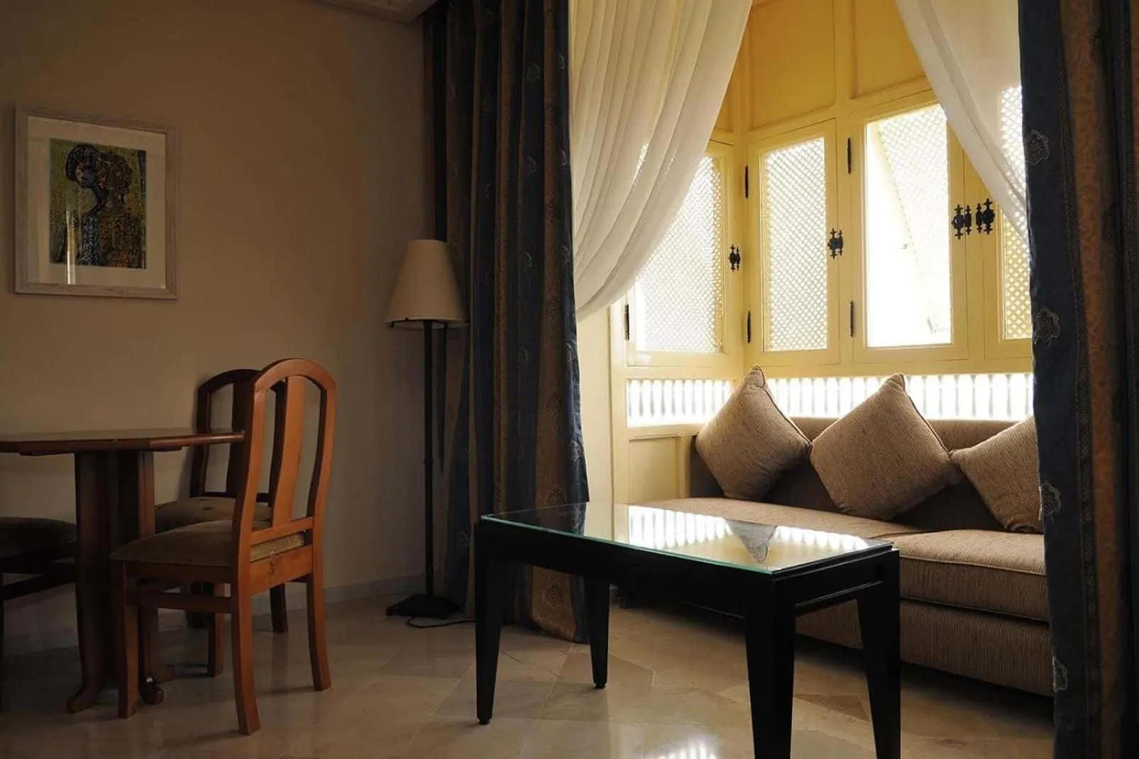 Living room in Alhambra Thalasso