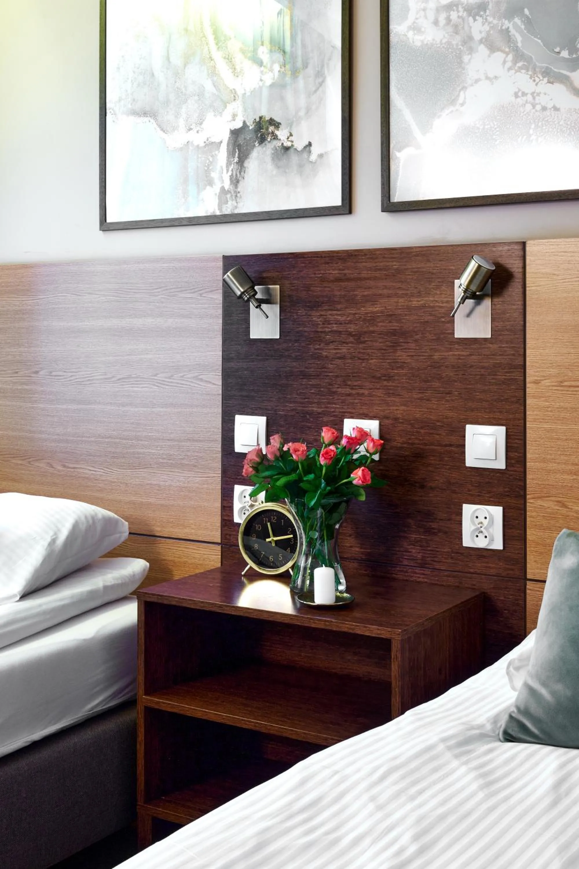 Standard Twin Room in Restauracja Perła