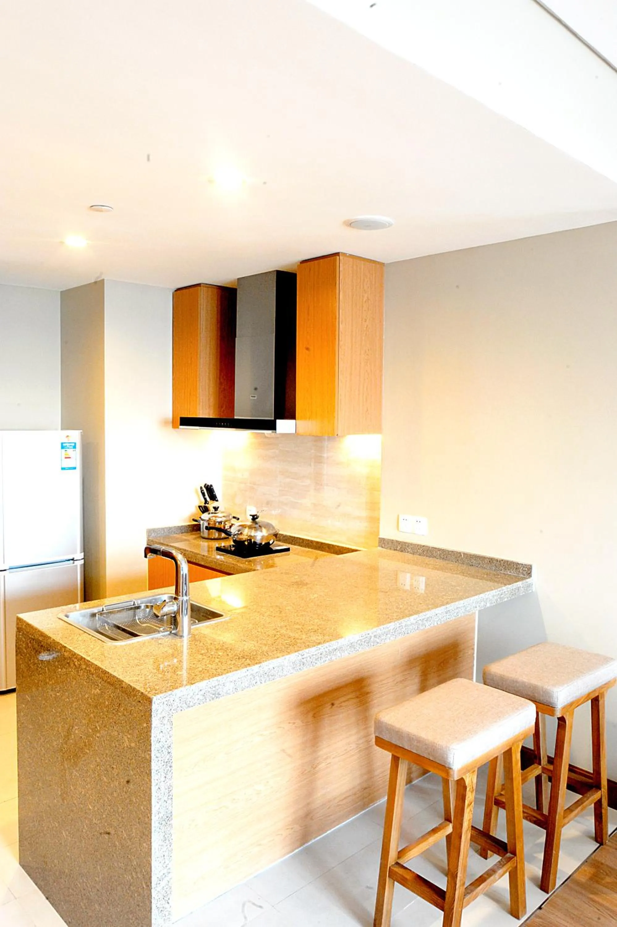 Dining area in Wanda Jin Suites Changbaishan