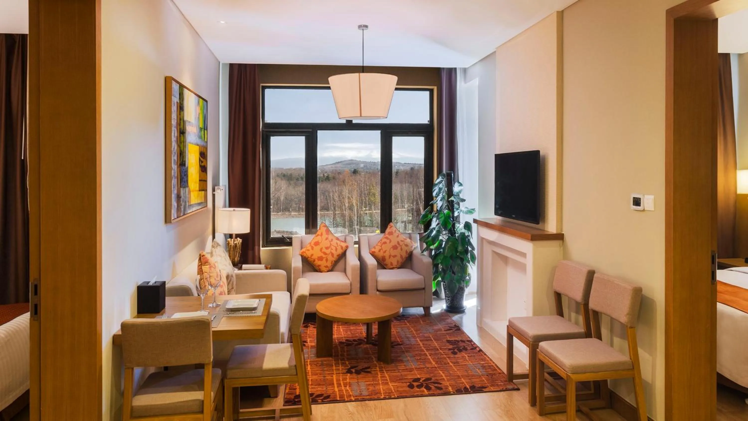 Photo of the whole room in Wanda Jin Suites Changbaishan