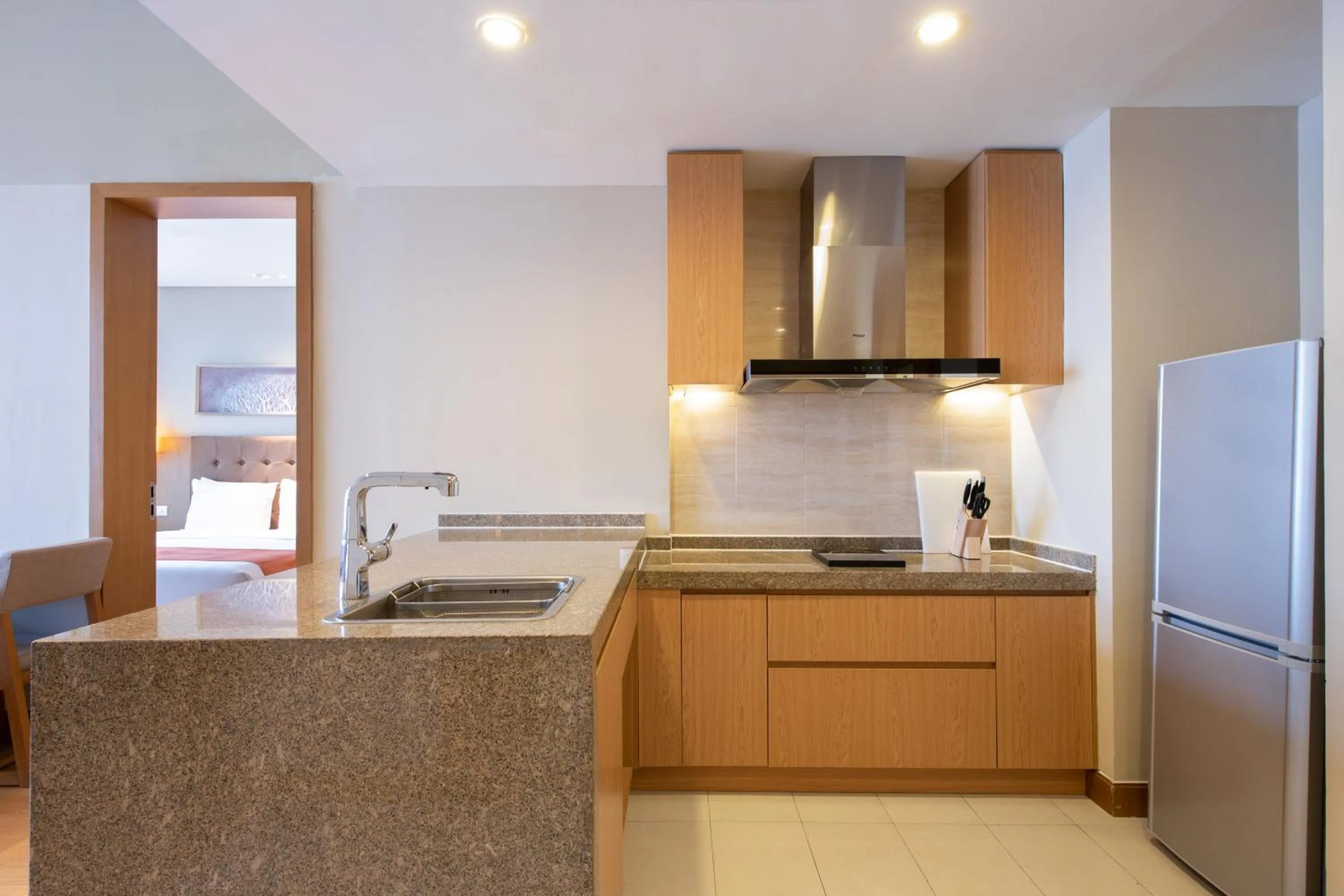 Photo of the whole room in Wanda Jin Suites Changbaishan