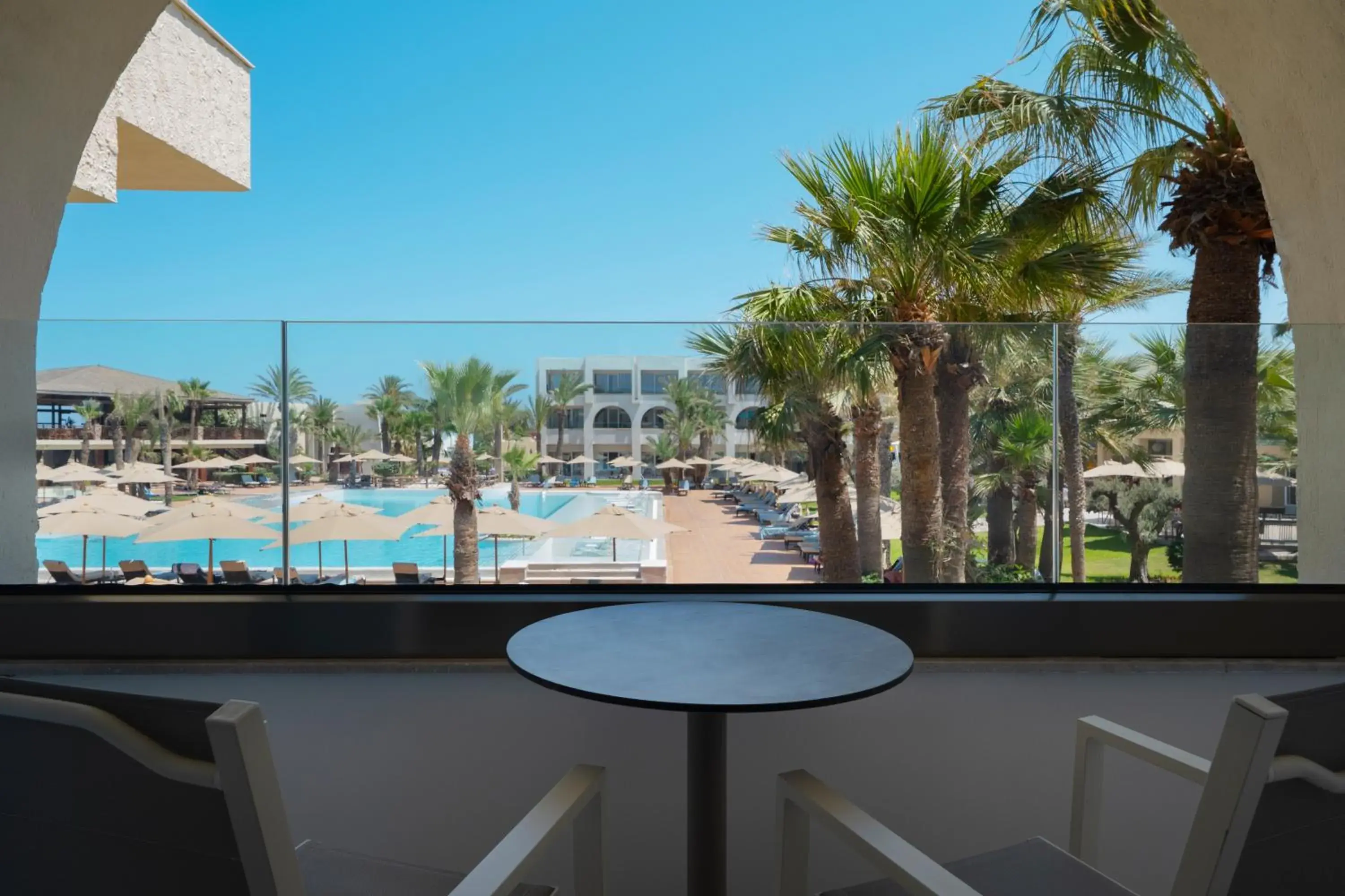 Pool view in Iberostar Selection Eolia Djerba Pool view in Iberostar Selection Eolia Djerba