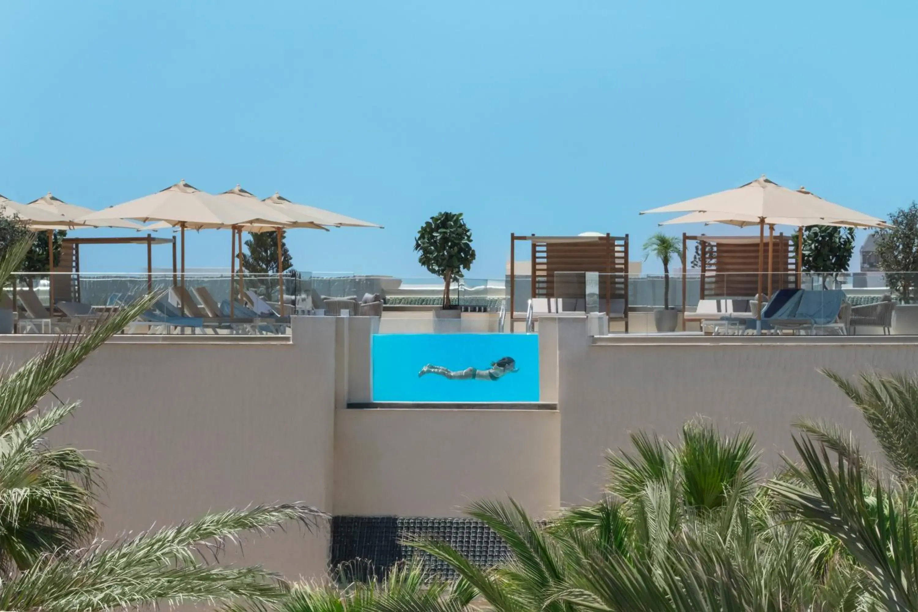 Swimming pool in Iberostar Selection Eolia Djerba Swimming pool in Iberostar Selection Eolia Djerba