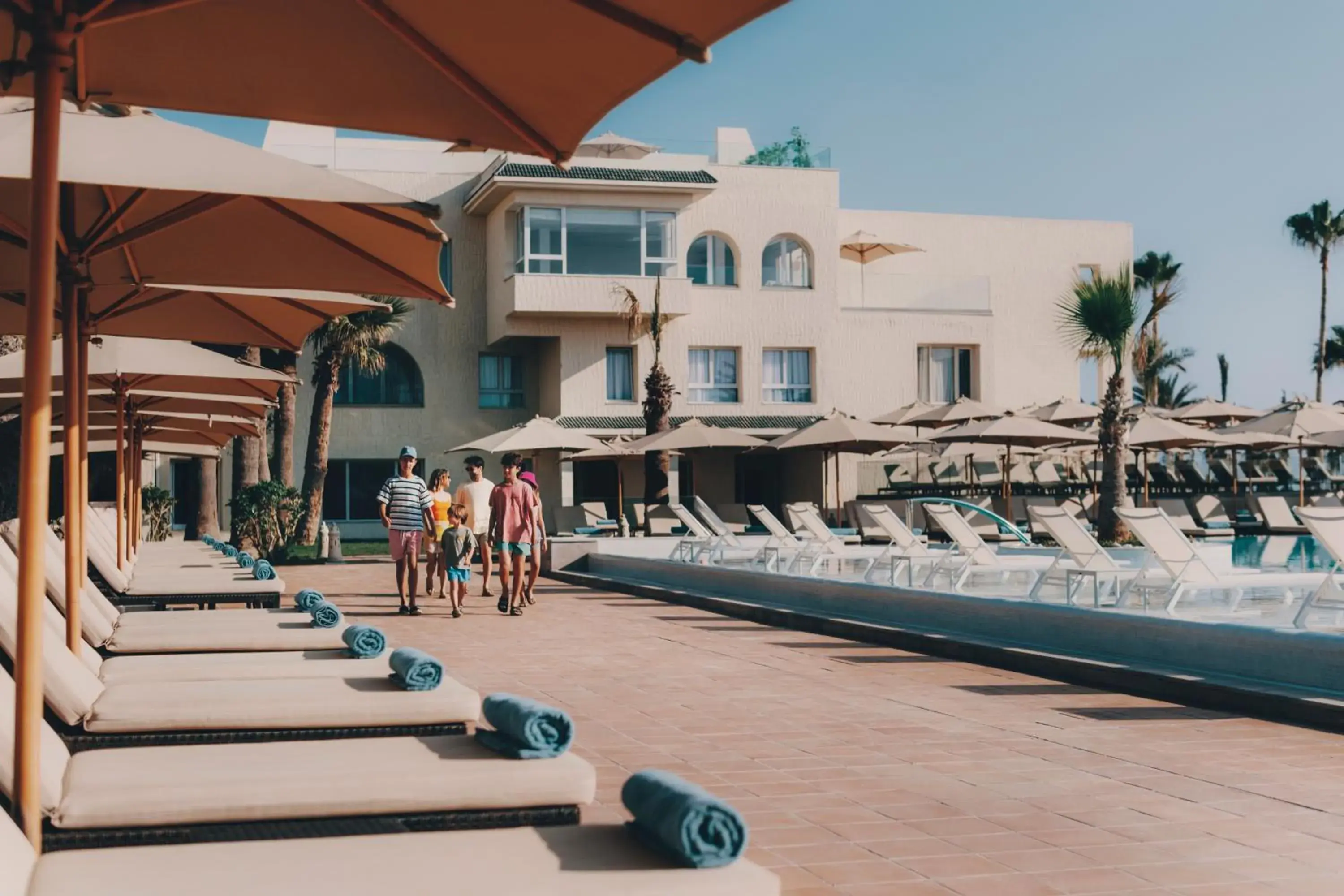 Swimming pool in Iberostar Selection Eolia Djerba Swimming pool in Iberostar Selection Eolia Djerba