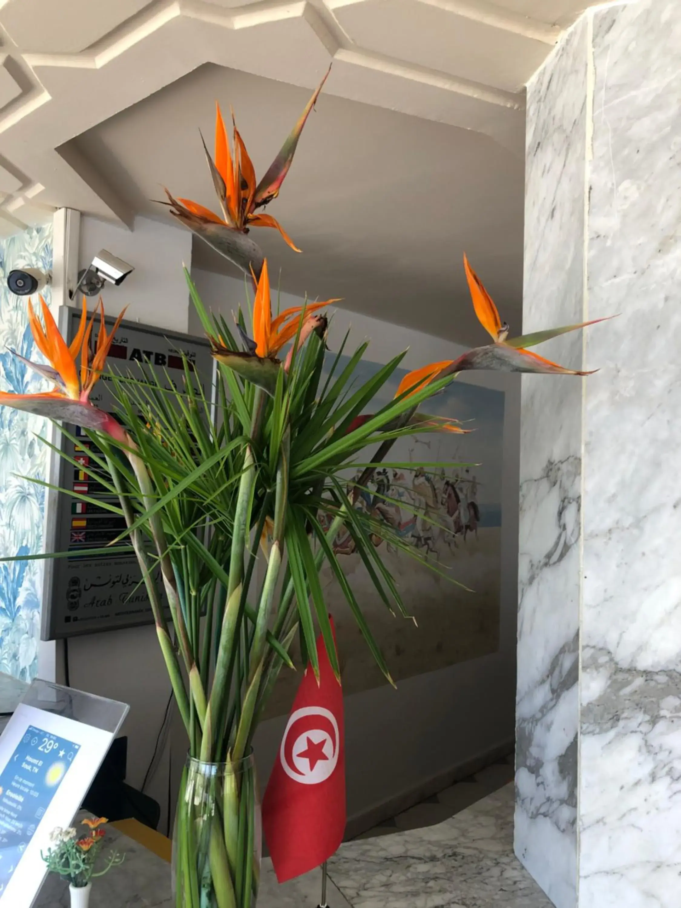 Lobby or reception in Hotel Djerba Orient Lobby or reception in Hotel Djerba Orient