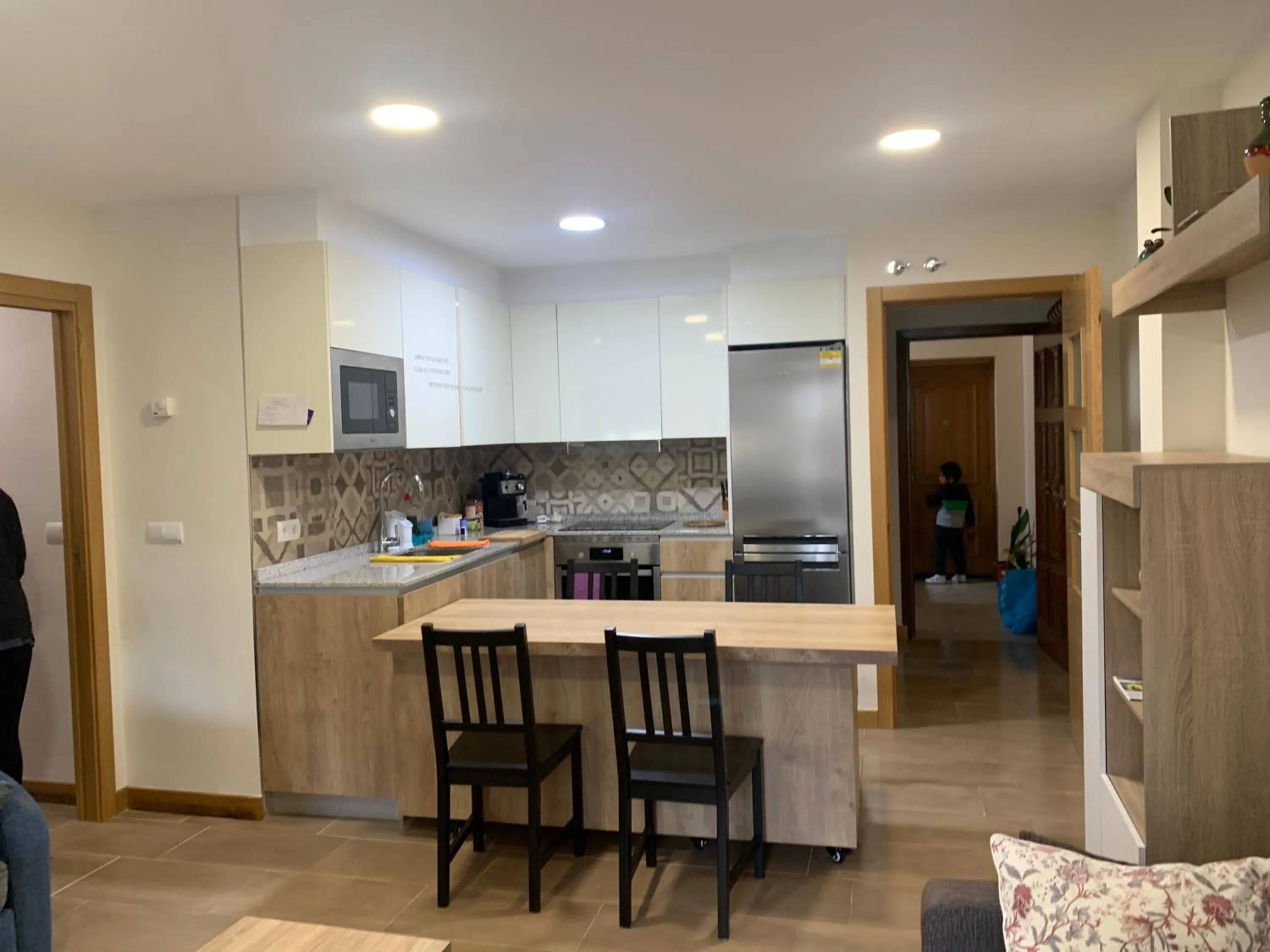 Kitchen or kitchenette in La Encina Azul Rooms-Grupo Rosa Azul